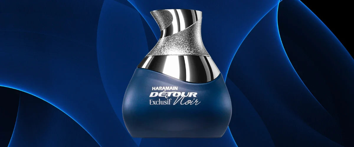 Detour_Noir_Exclusif_Al_Haramain_Fondo_Azul