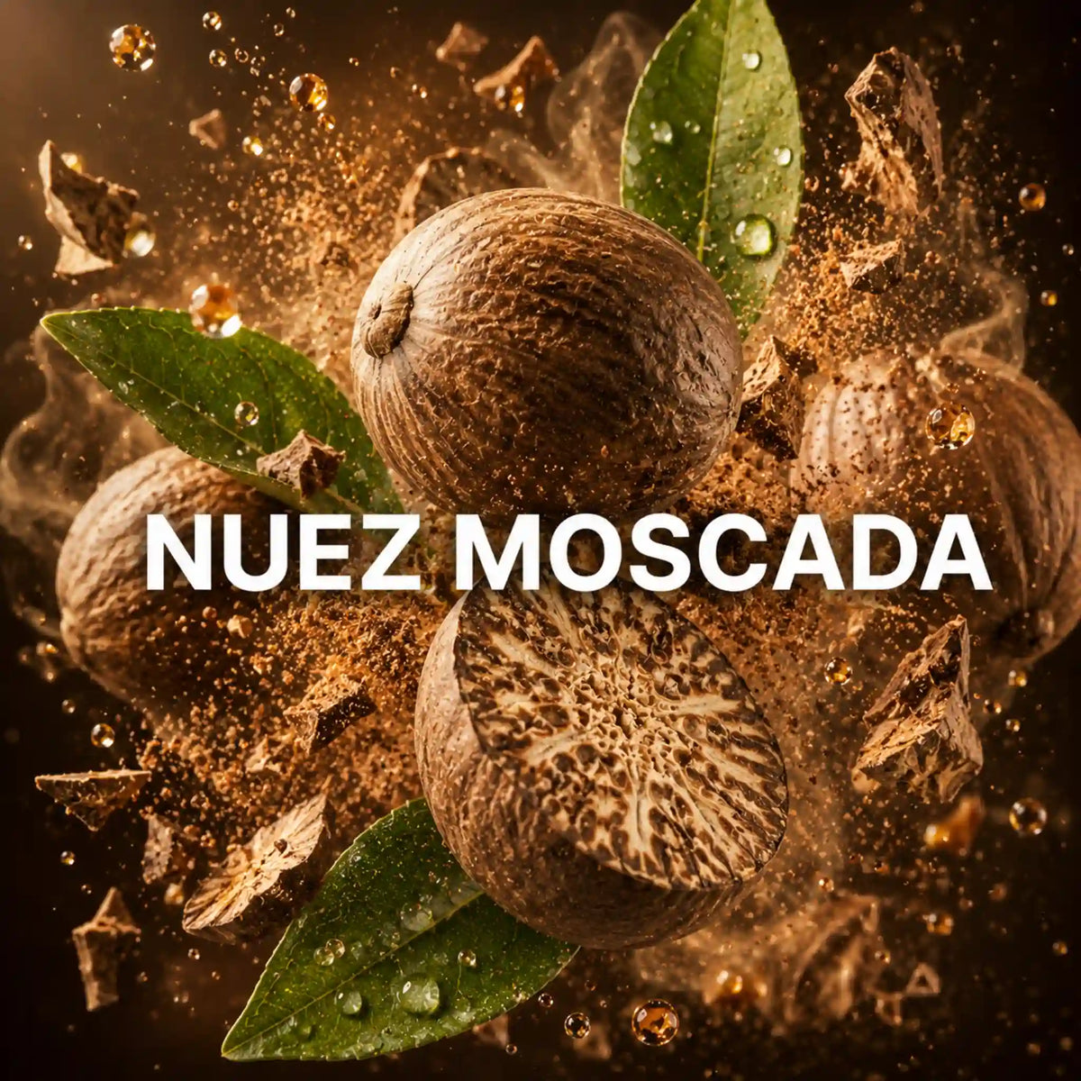 Perfumes árabes con nuez moscada