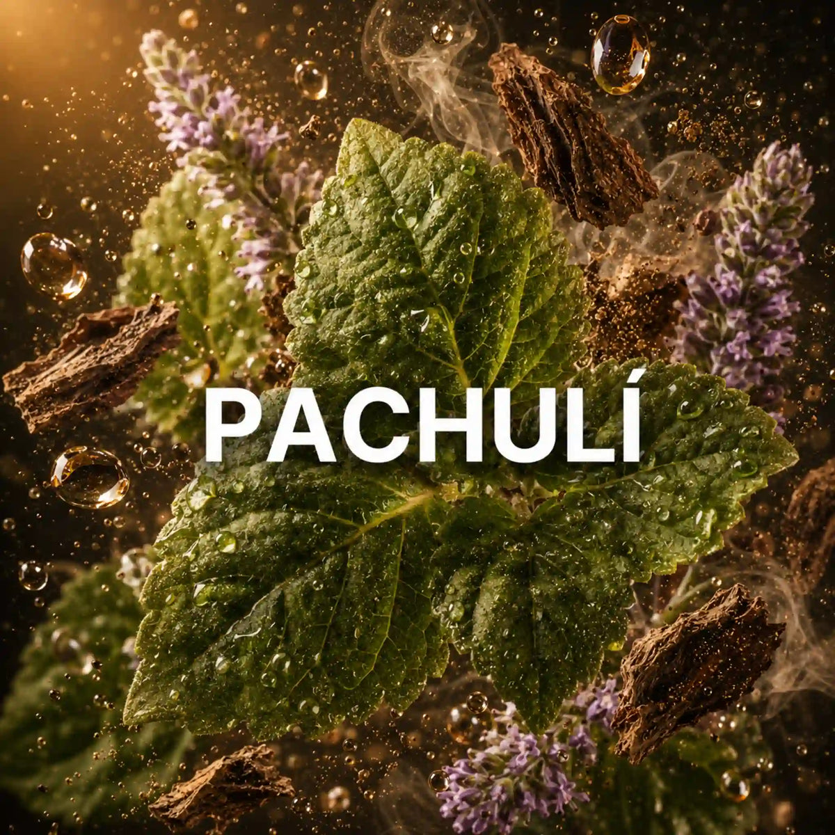 Perfumes árabes con pachulí
