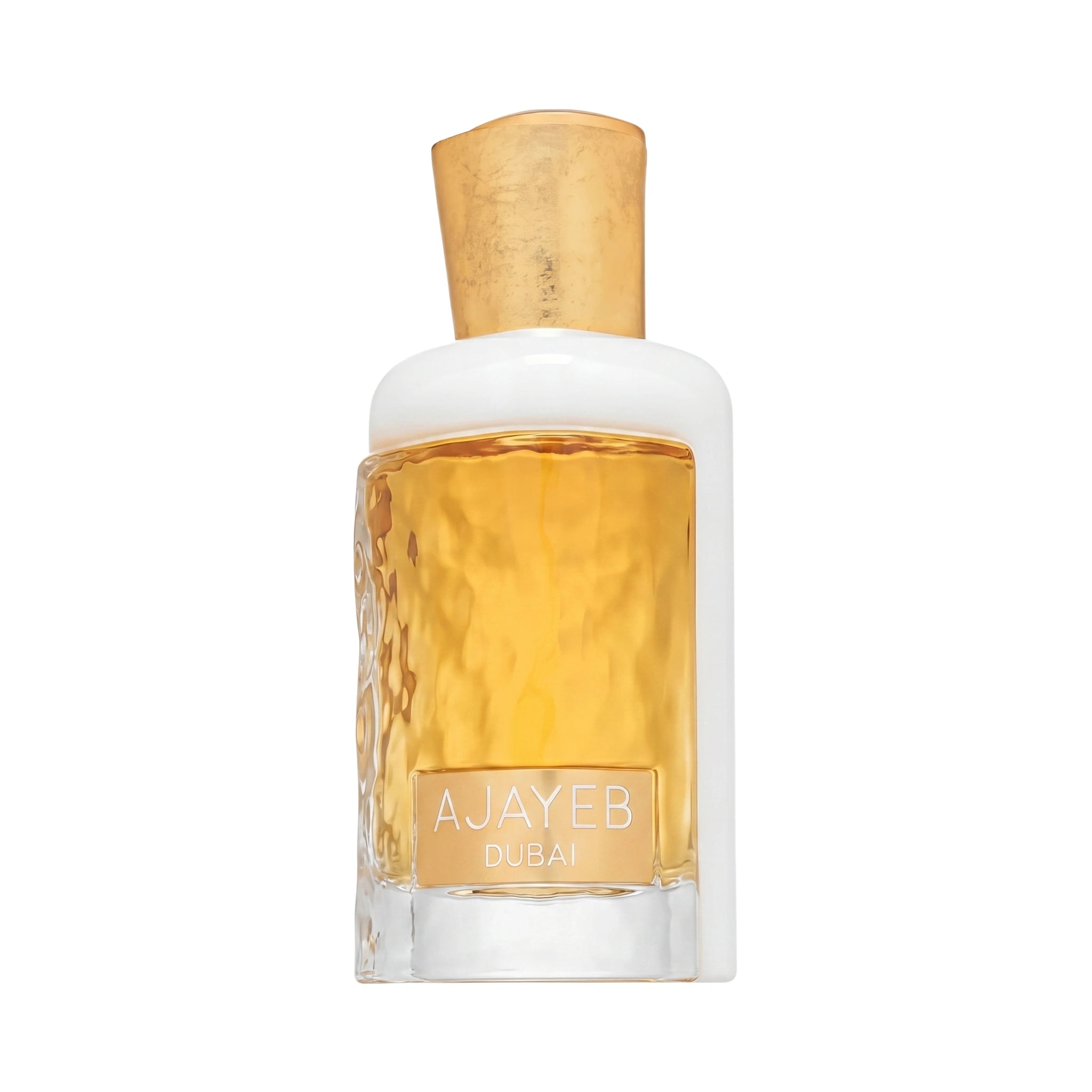 Frasco de Ajayeb Dubai Portrait Lattafa Eau de Parfum Unisex