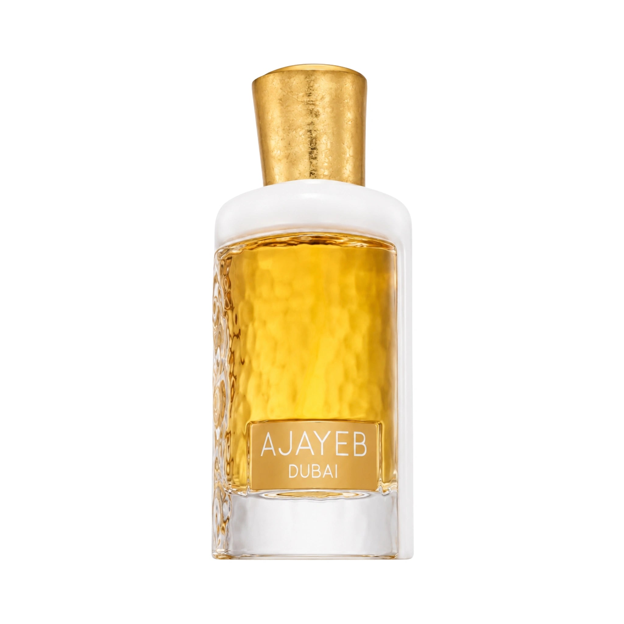 Frasco de Ajayeb Dubai Portrait Lattafa Eau de Parfum Unisex