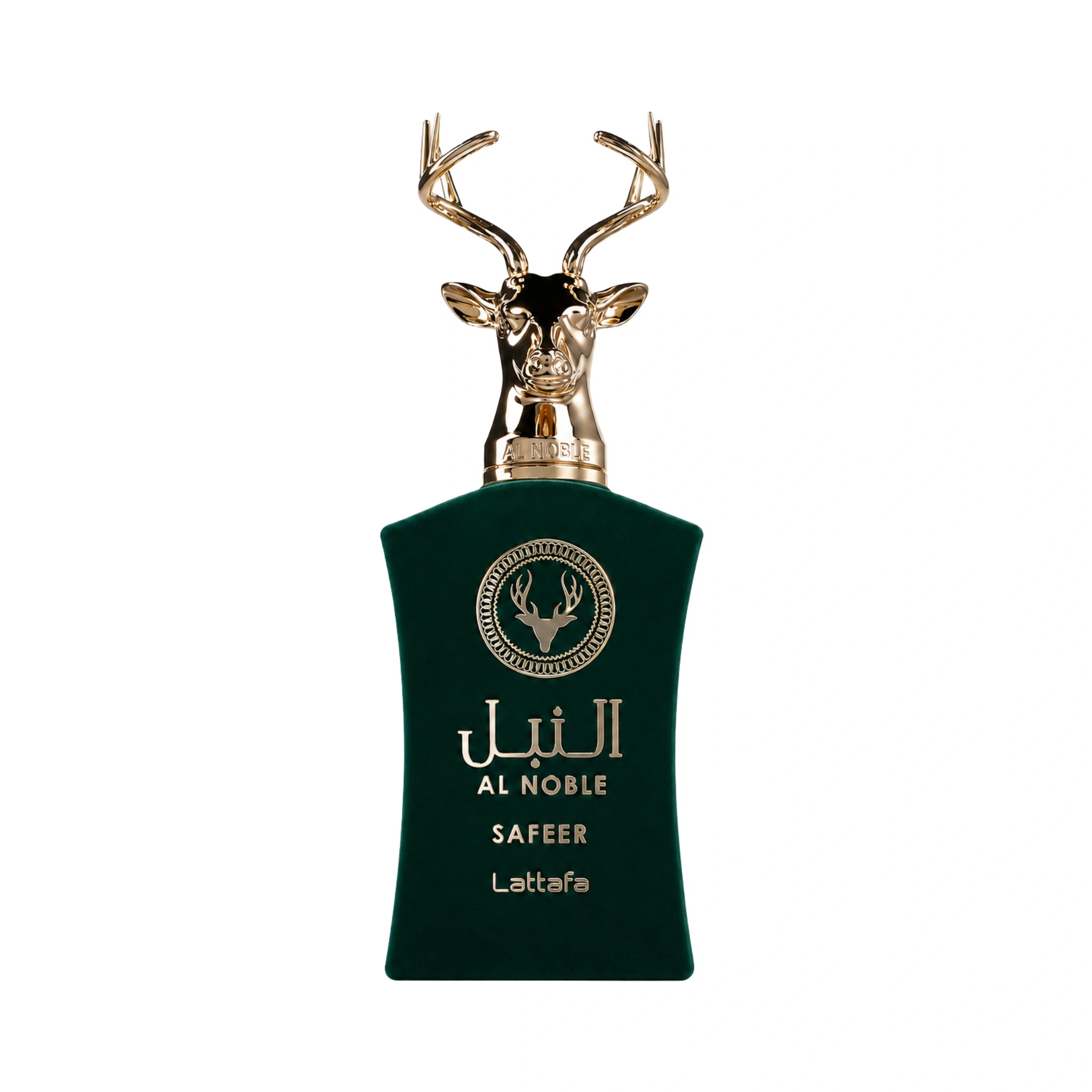 Frasco de Al Noble Safeer Lattafa Eau de Parfum Unisex