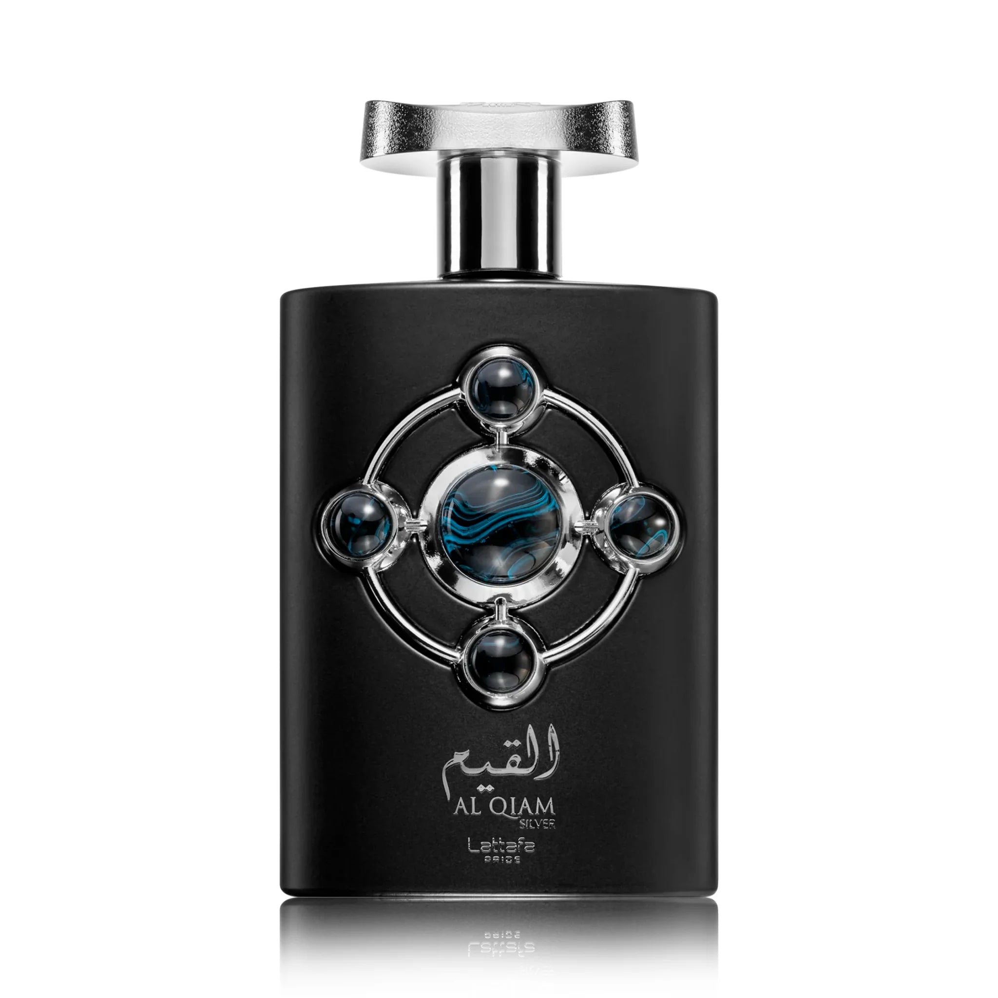 Frasco del Al Qiam Silver Lattafa Eau de Parfum Para Hombre