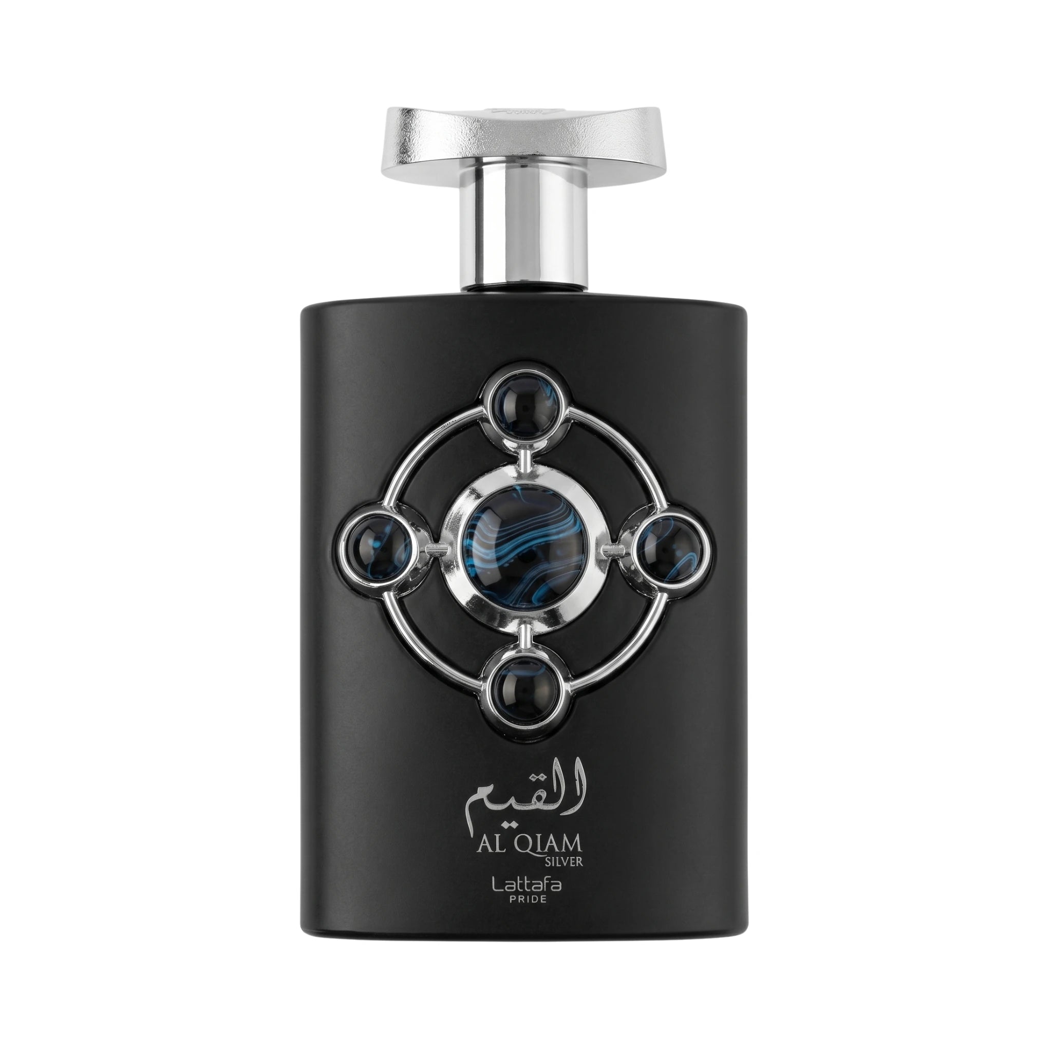 Frasco del Al Qiam Silver Lattafa Eau de Parfum Para Hombre