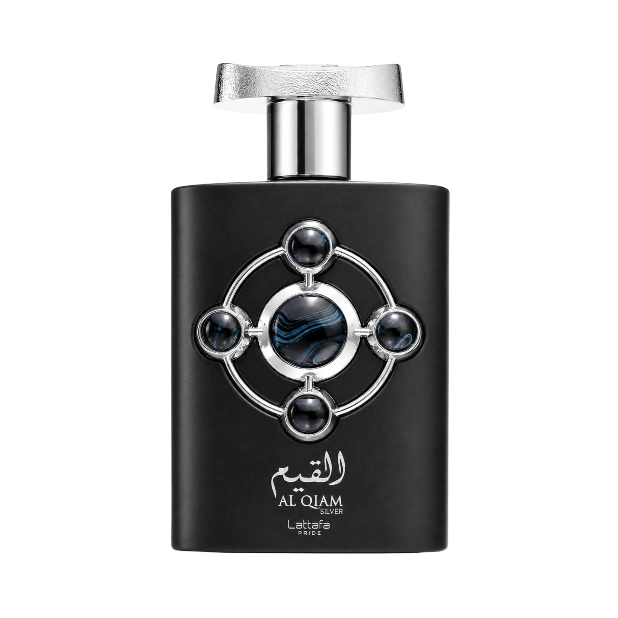 Frasco del Al Qiam Silver Lattafa Eau de Parfum Para Hombre
