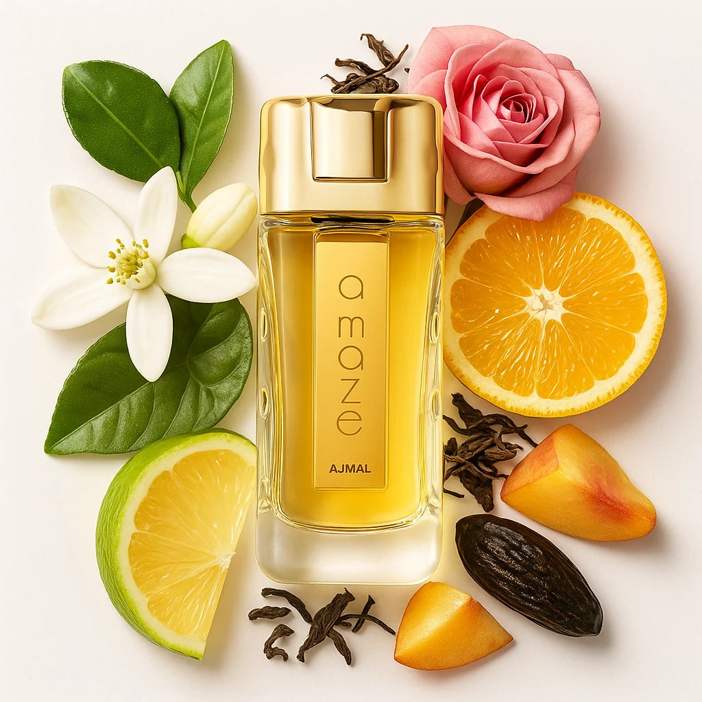 Amaze_for_Women_Ajmal_Eau_de_Parfum_Para_Mujer_Fondo_Blanco_Rosa_Almizcle