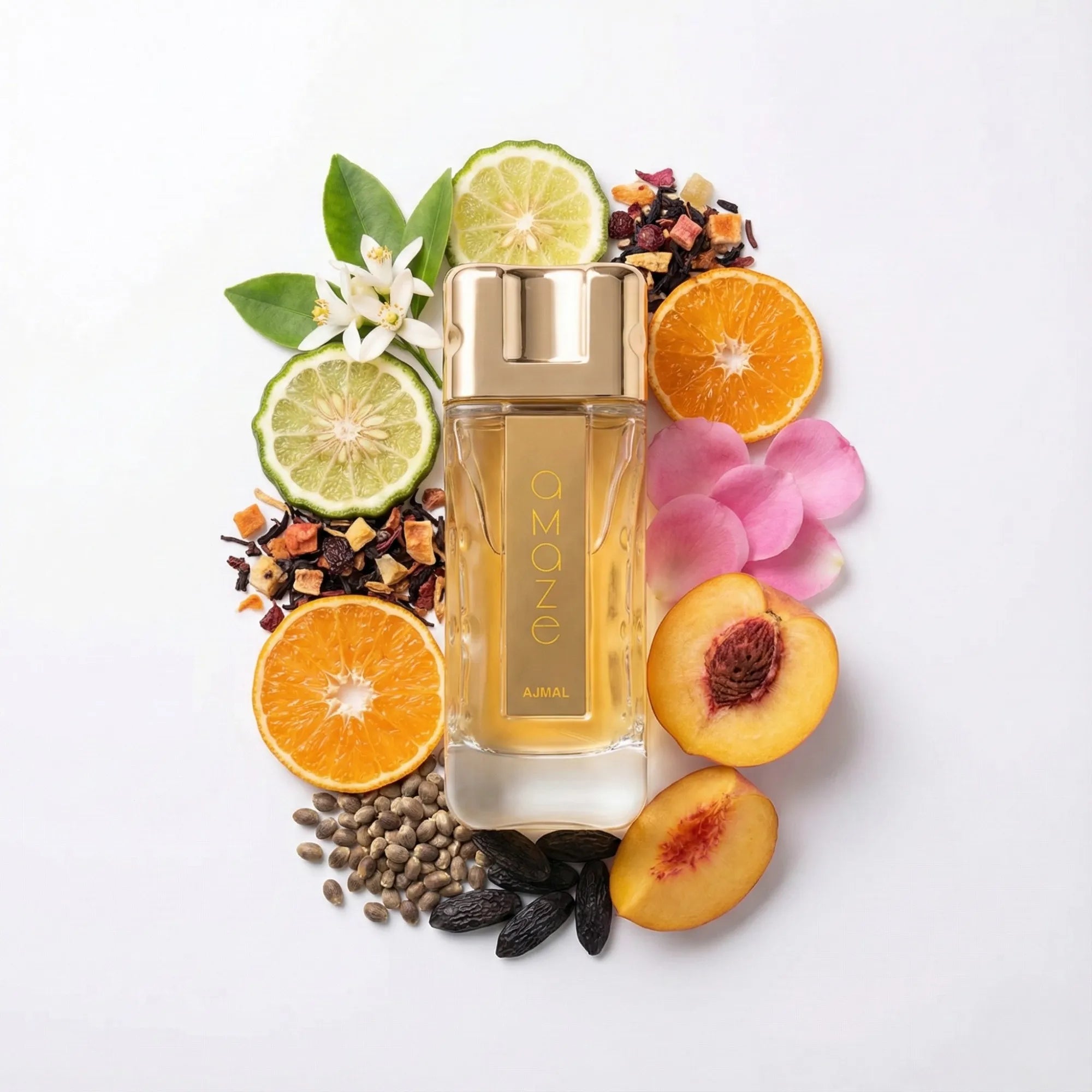 Amaze_for_Women_Ajmal_Eau_de_Parfum_Para_Mujer_Fondo_Blanco_Rosa_Almizcle