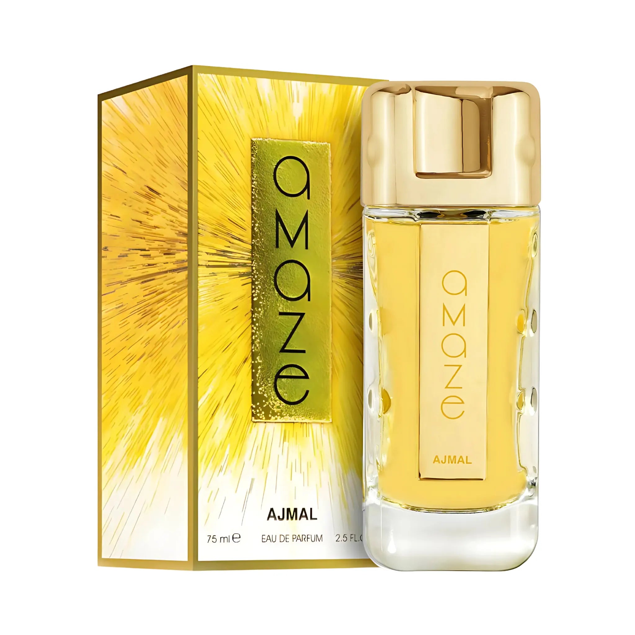 Frasco y caja de Amaze for Women Ajmal Eau de Parfum Para Mujer
