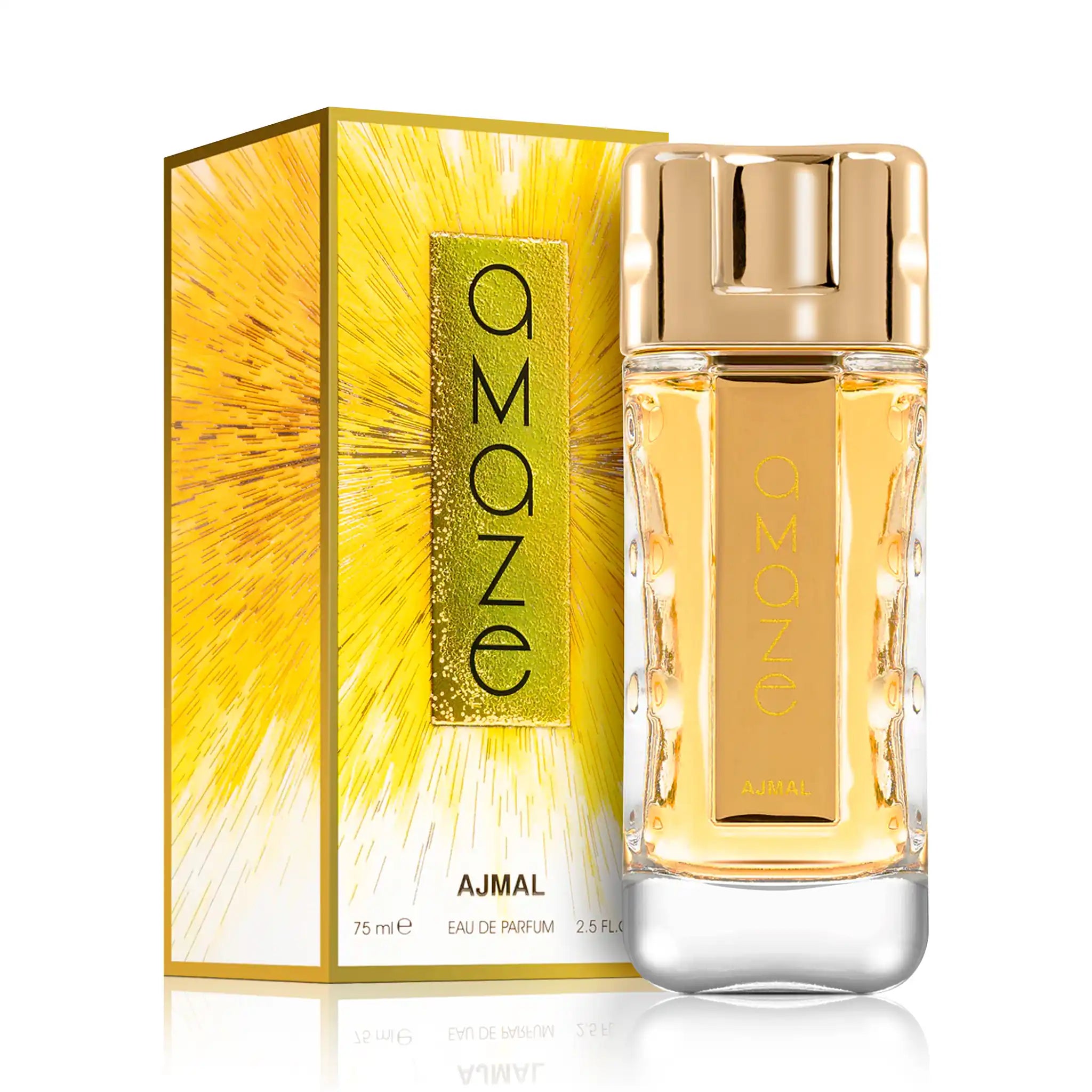 Frasco y caja de Amaze for Women Ajmal Eau de Parfum Para Mujer