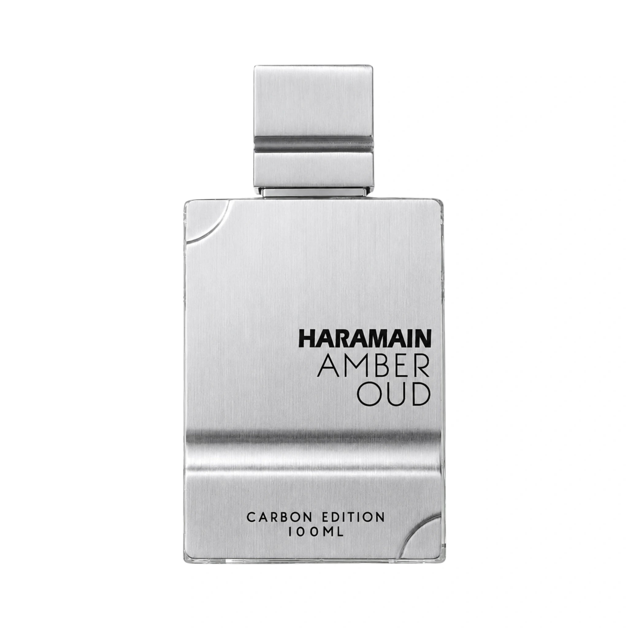 Botella de Amber Oud Carbon Edition Al Haramain Eau de Parfum Para Hombre