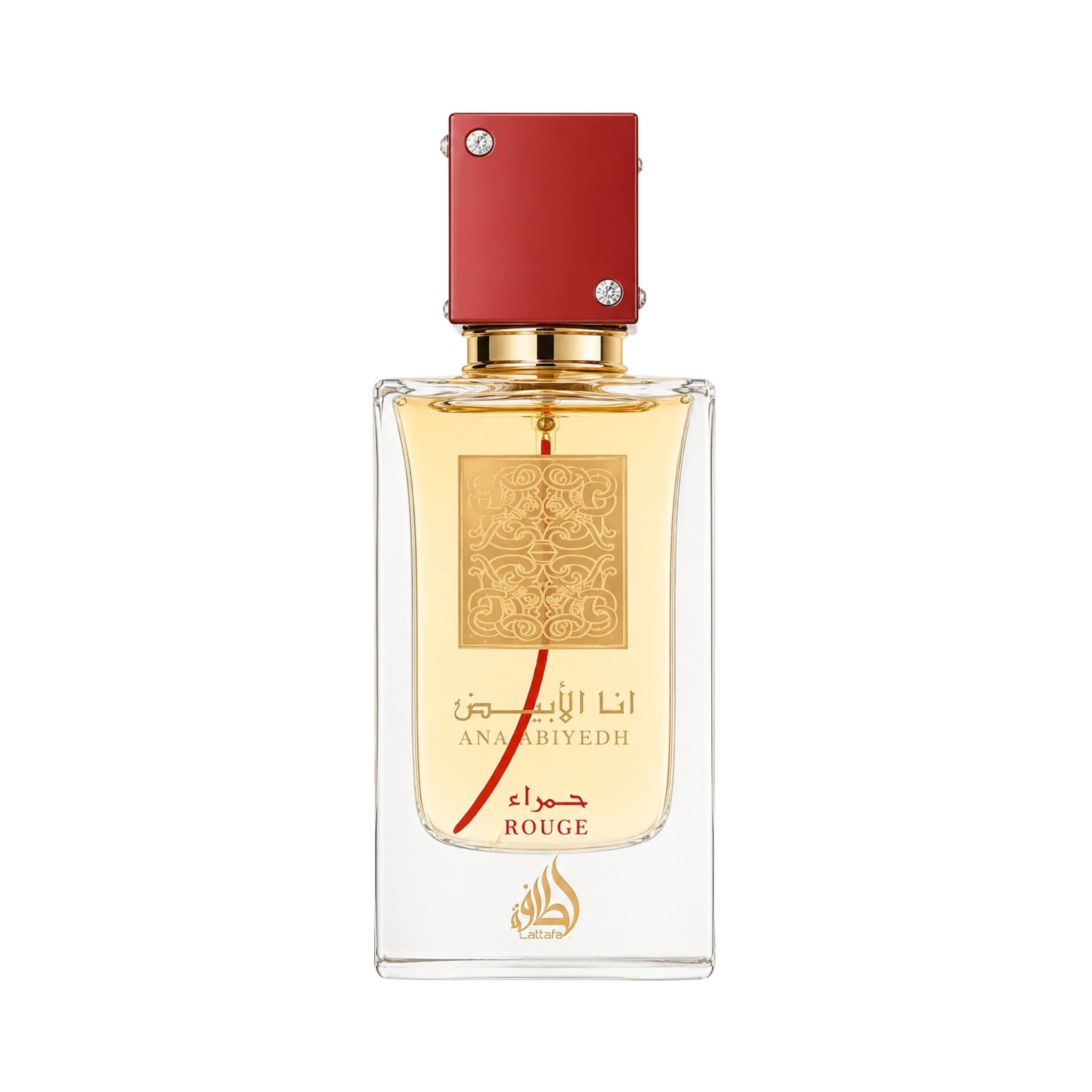 Frasco del Ana Abiyedh Rouge Lattafa Eau de Parfum Unisex