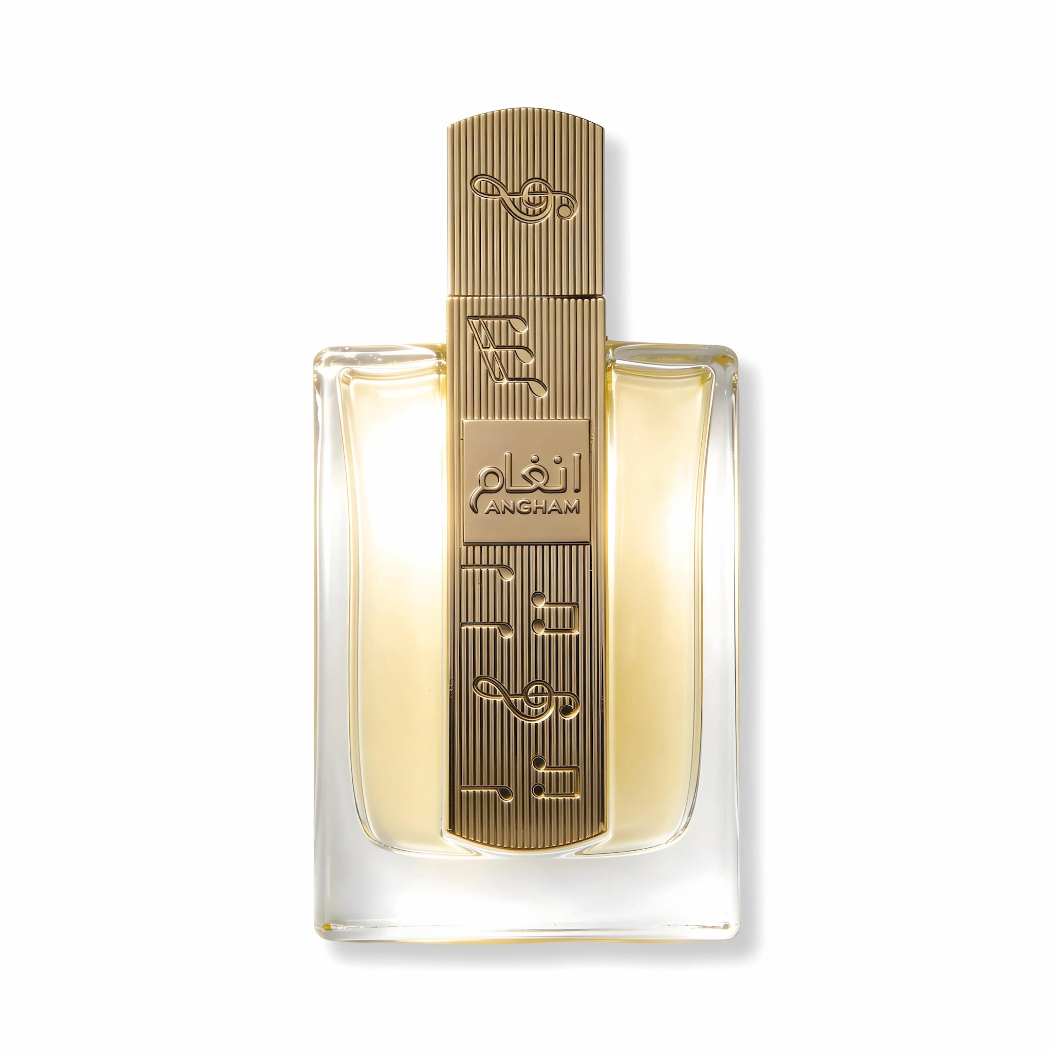 Frasco de Angham Lattafa Eau de Parfum Unisex