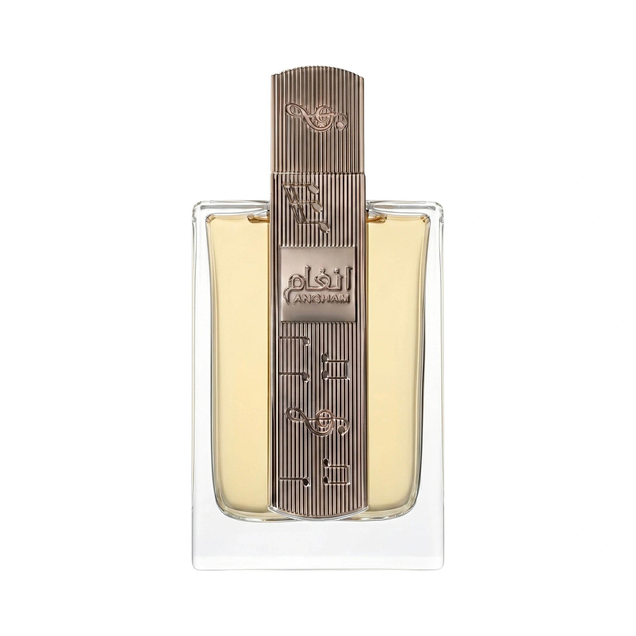 Frasco de Angham Lattafa Eau de Parfum Unisex