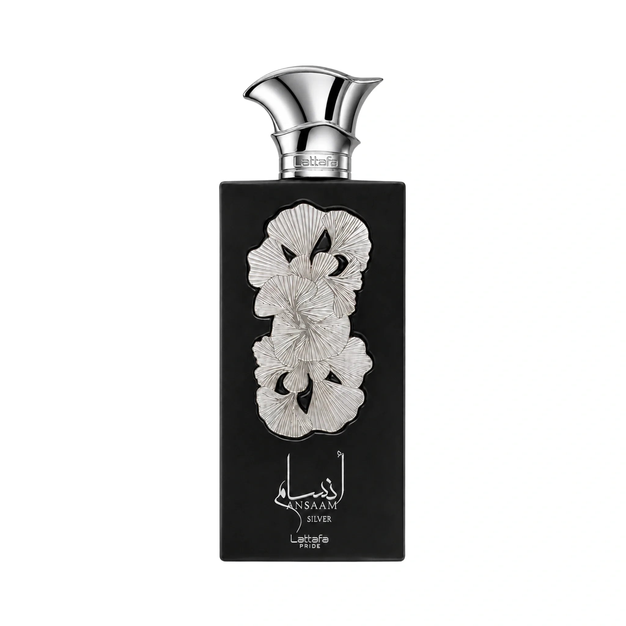 Frasco de Ansaam Silver Lattafa Eau de Parfum Unisex