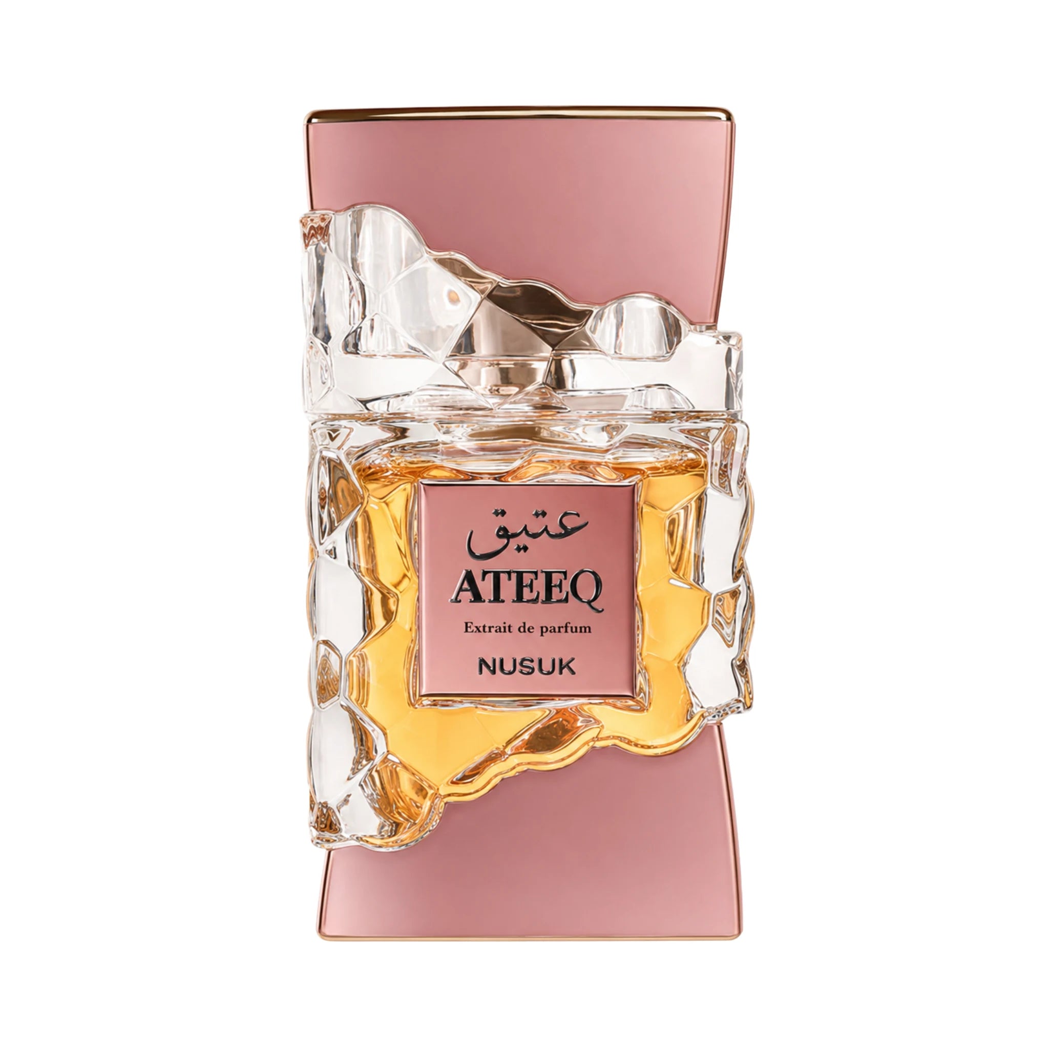 Botella de Ateeq Nusuk Extrait de Parfum