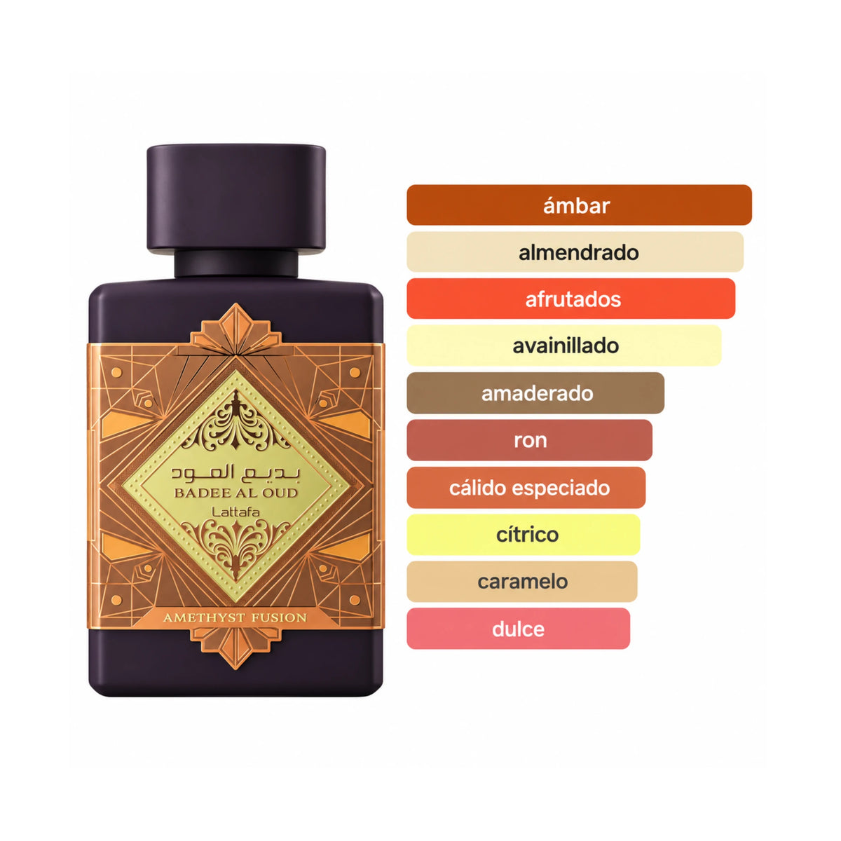 Aromas de Bade'e Al Oud Amethyst Fusion Lattafa Eau de Parfum