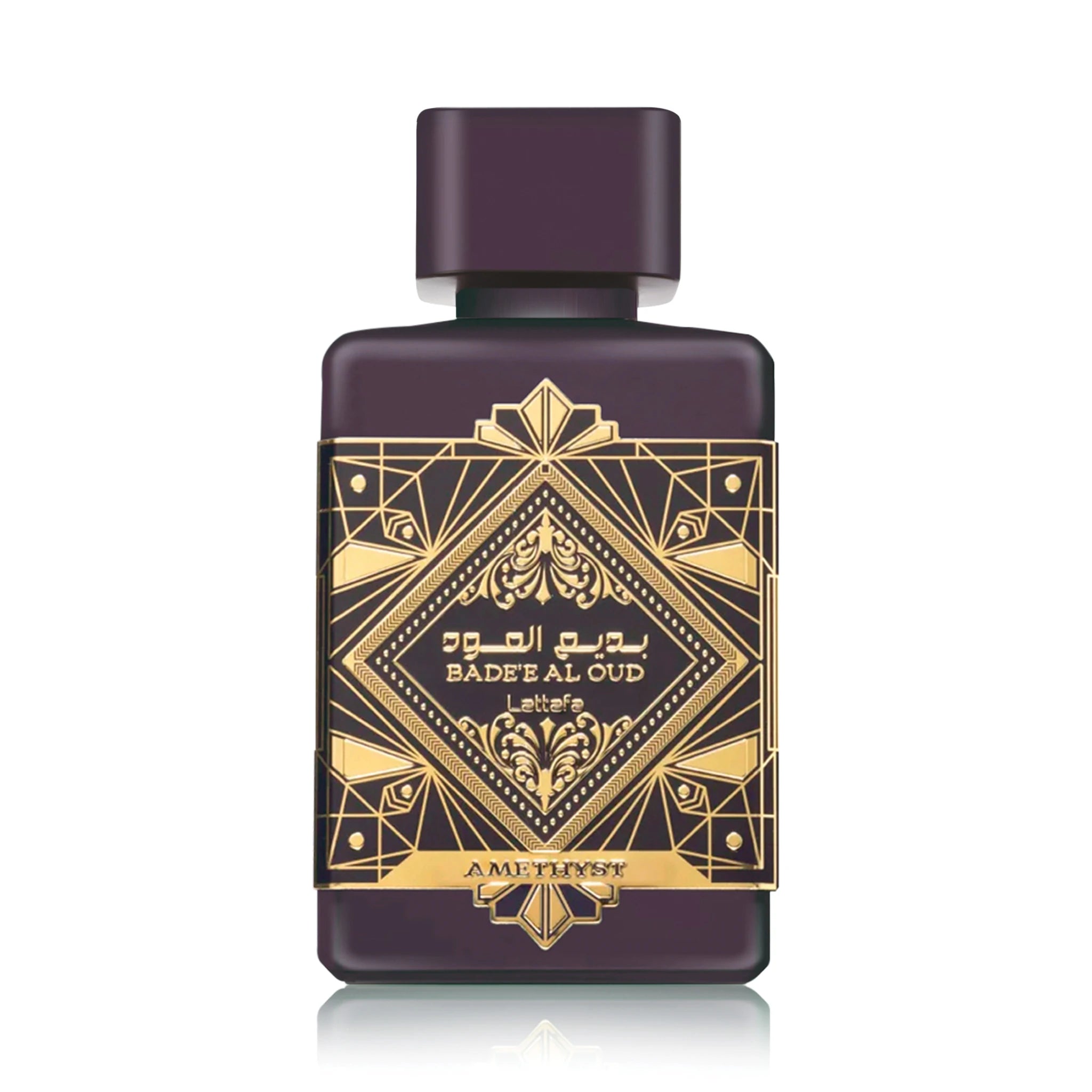 Frasco de Bade'e Al Oud Amethyst Lattafa Eau de Parfum Unisex