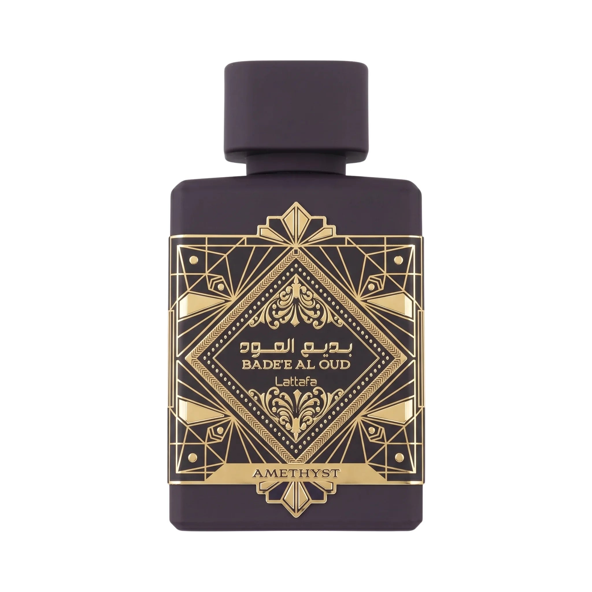 Frasco de Bade'e Al Oud Amethyst Lattafa Eau de Parfum Unisex