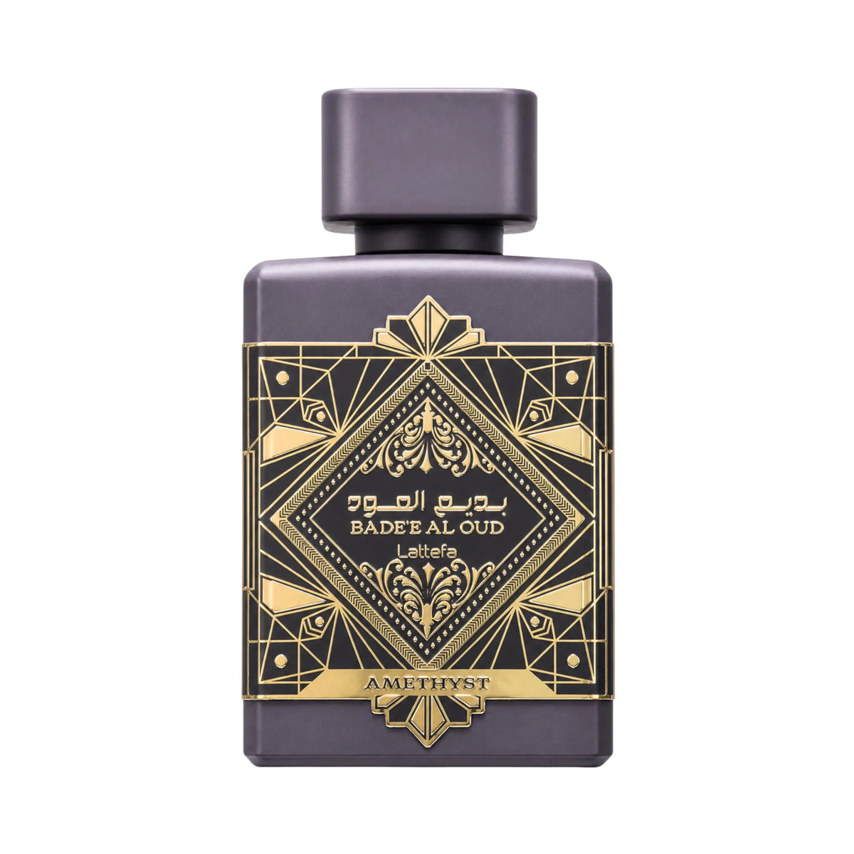 Frasco de Bade'e Al Oud Amethyst Lattafa Eau de Parfum Unisex