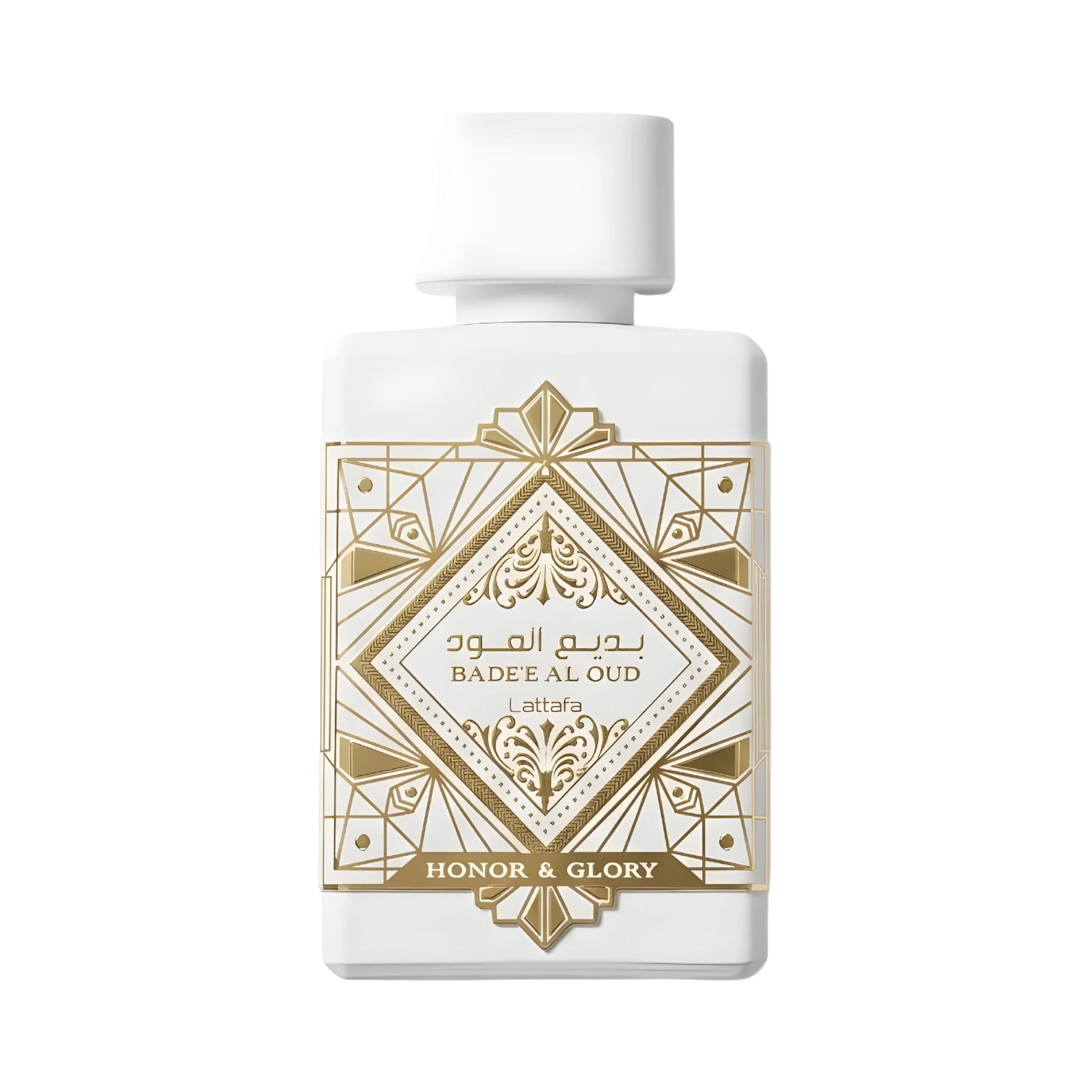 Frasco del Bade'e Al Oud Honor & Glory Lattafa Eau de Parfum Unisex