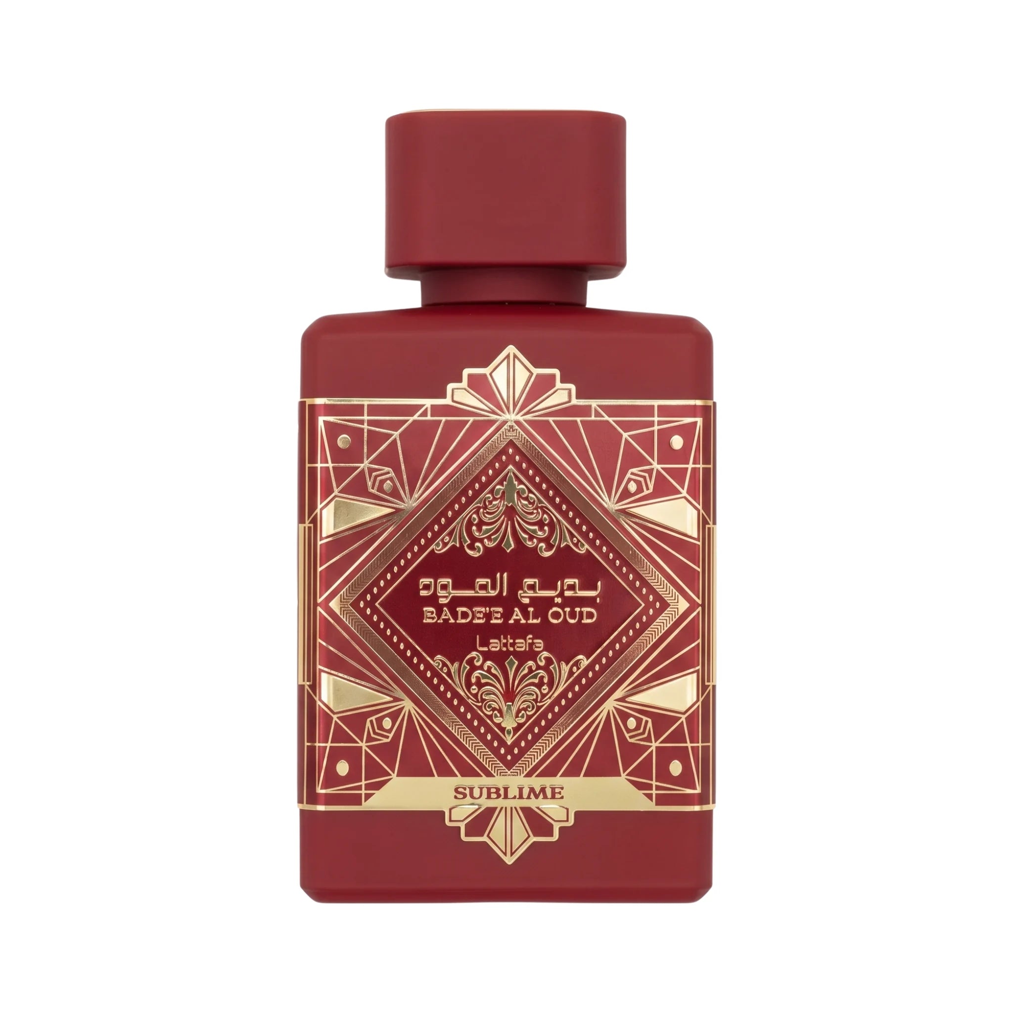 Frasco de Bade'e Al Oud Sublime Lattafa Eau de Parfum Unisex