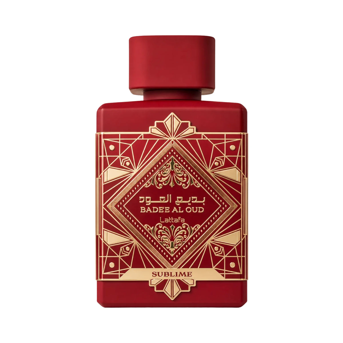 Frasco de Bade'e Al Oud Sublime Lattafa Eau de Parfum Unisex