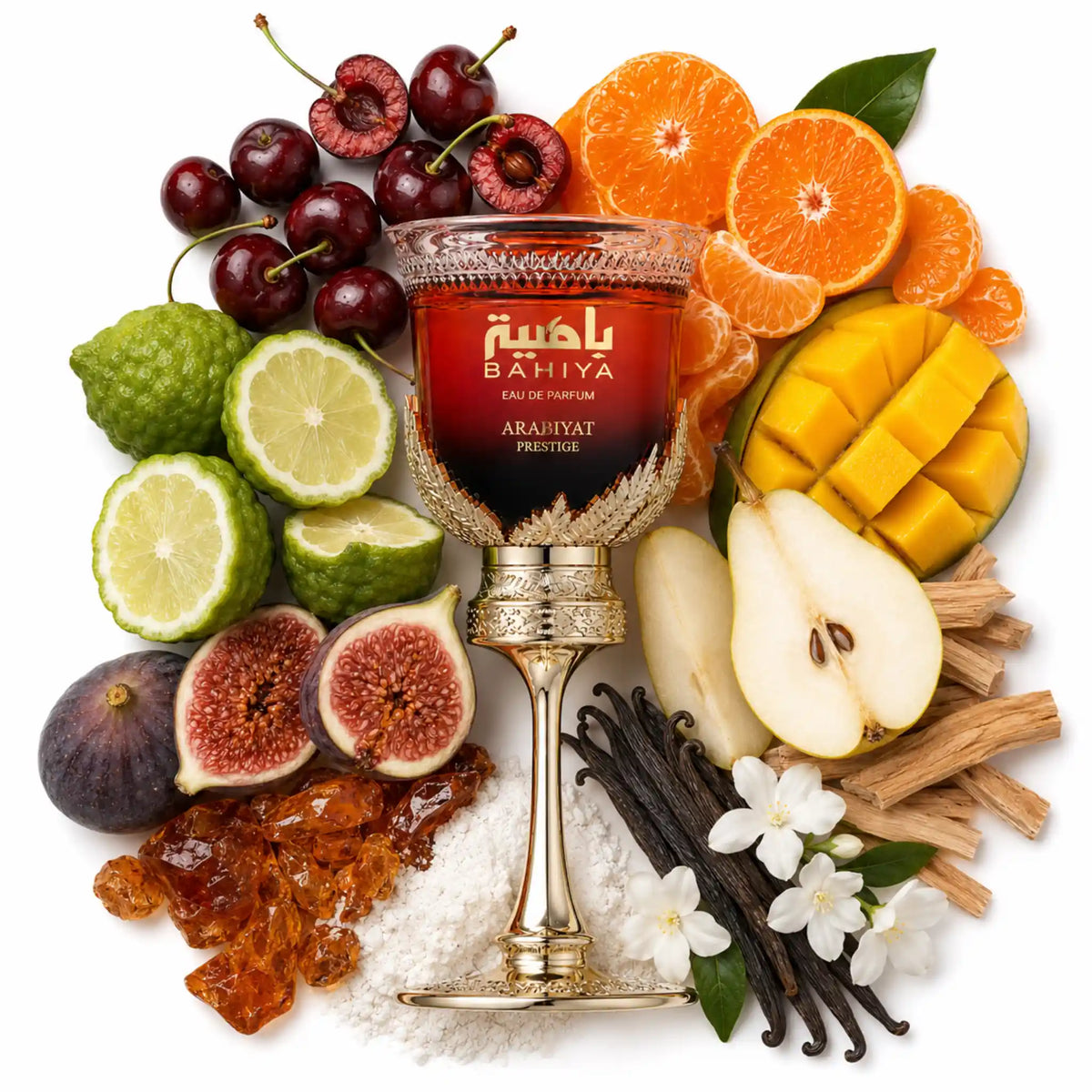 Ingredientes de Bahiya Garnet Arabiyat Prestige Eau de Parfum