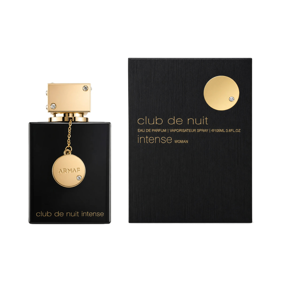 Frasco y caja de Club De Nuit Intense Woman Eau de Parfum Para Mujer