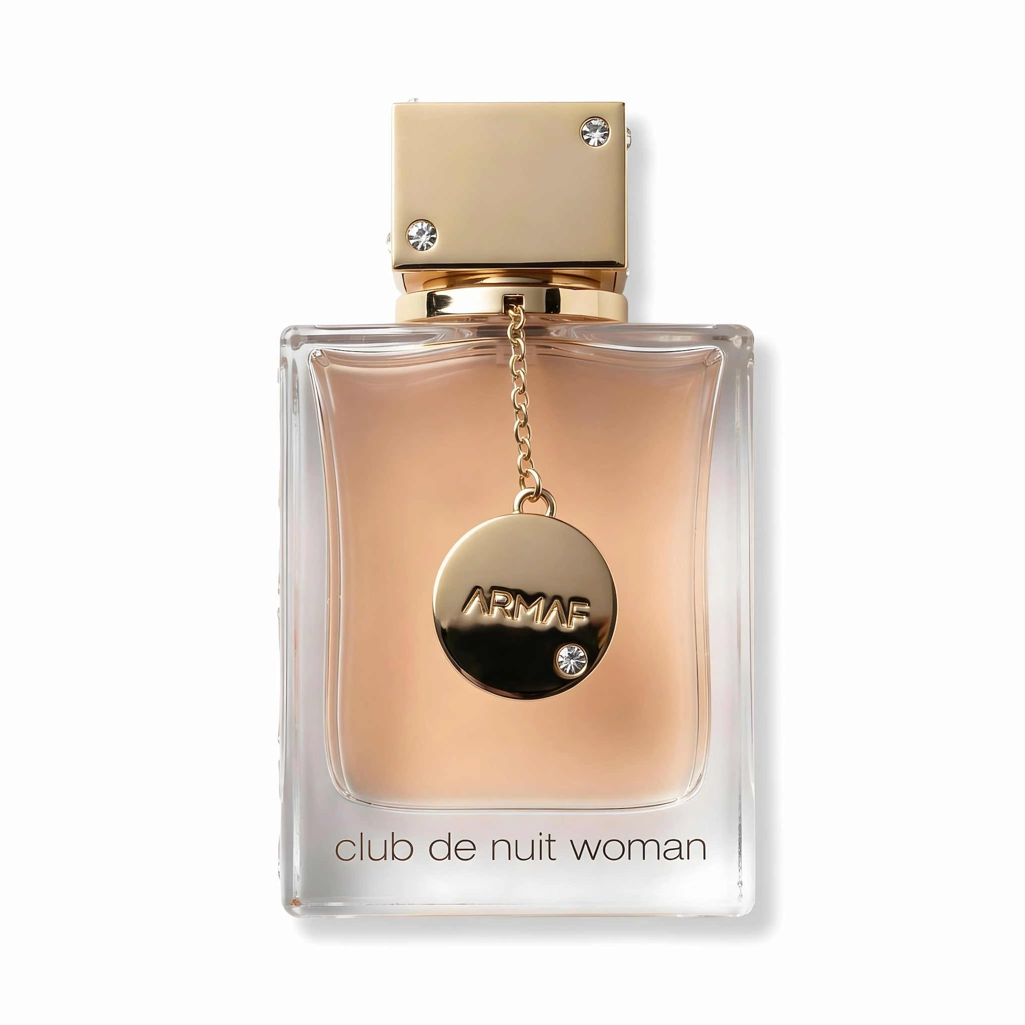 Foto frontal del Club de Nuit Woman Armaf Eau de Parfum Para Mujer con fondo blanco