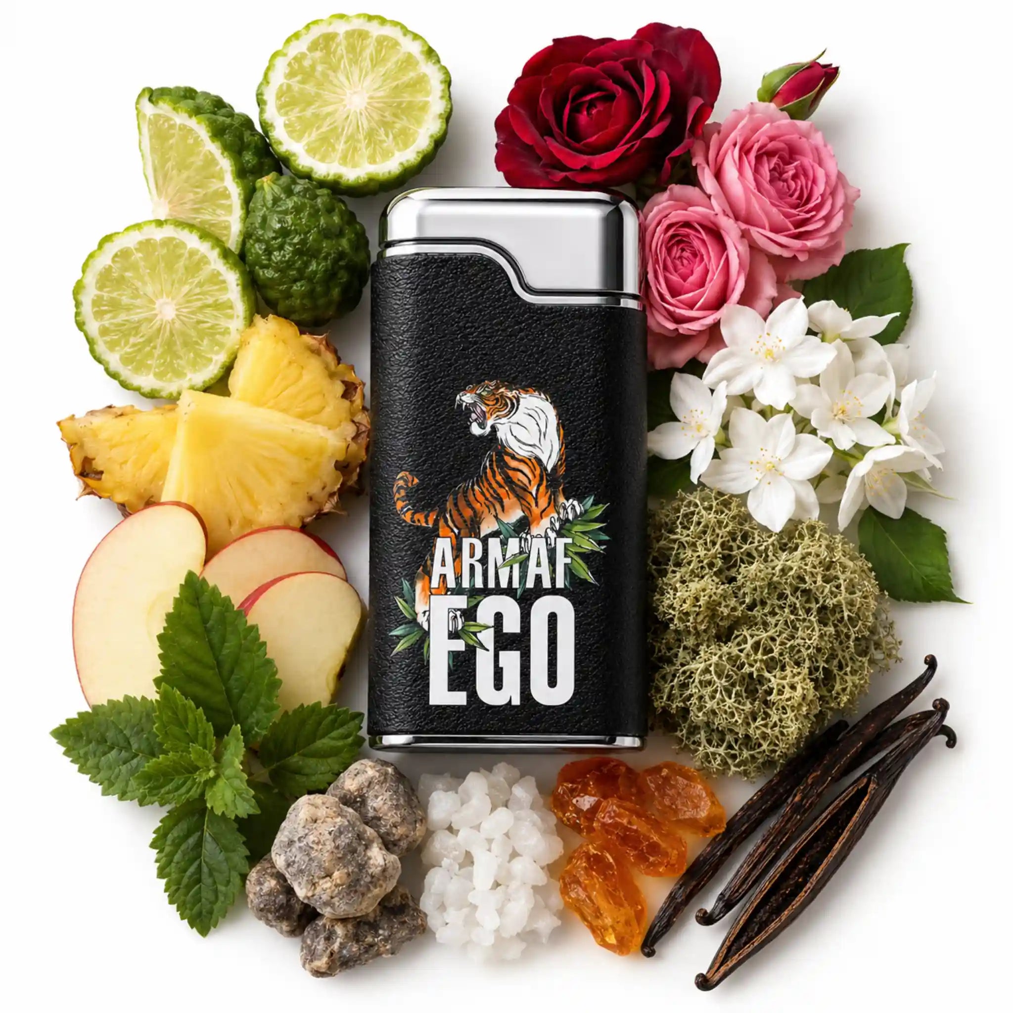 Ego_Tigre_Armaf_Eau_de_Parfum_Para_Hombre_Fondo_Blanco_Rosa_Piña