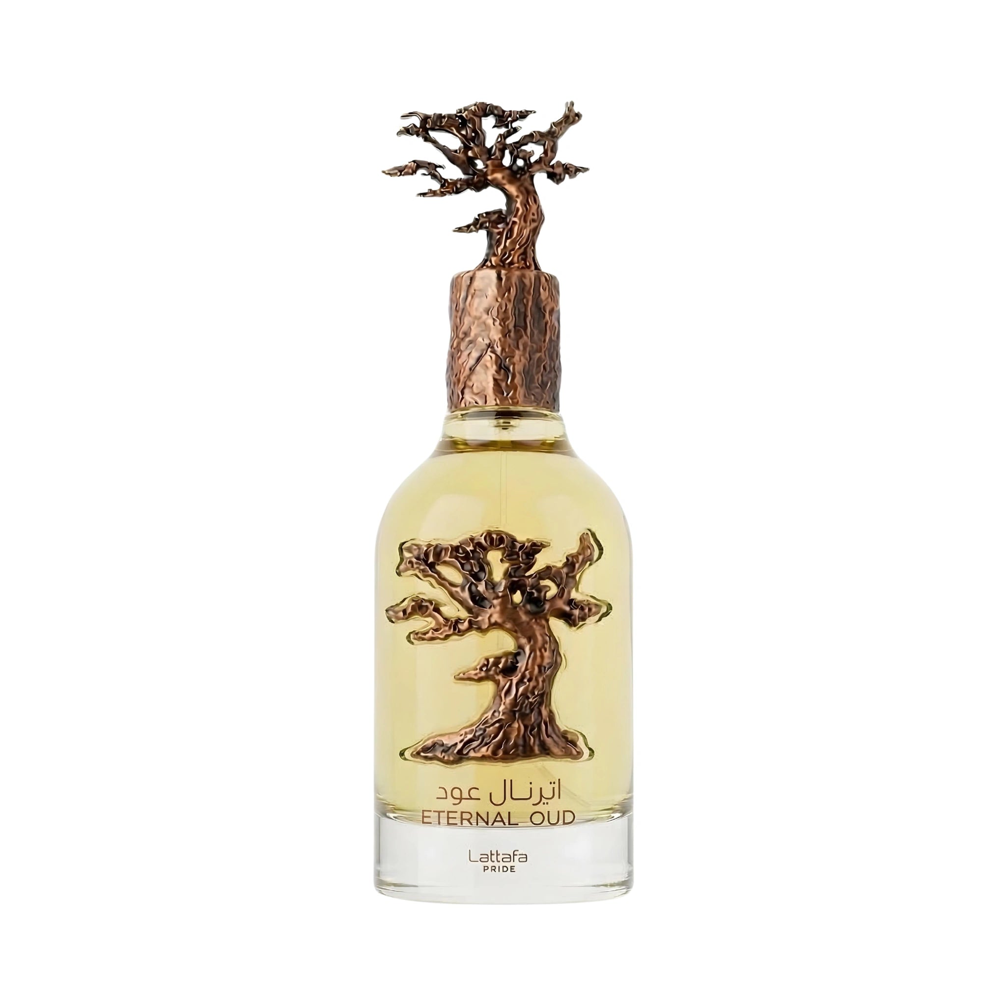 Frasco del Eternal Oud Lattafa Eau de Parfum Unisex