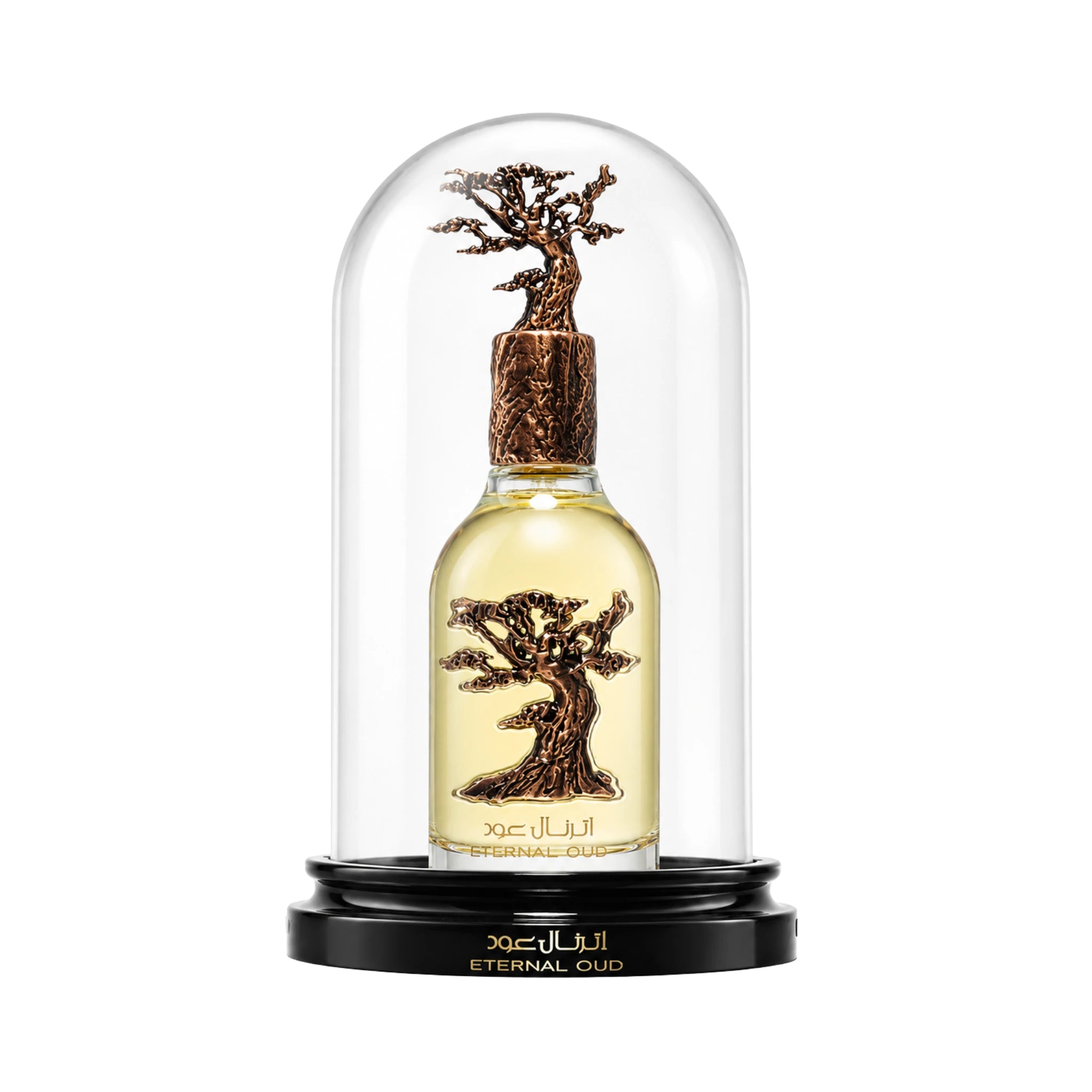Frasco del Eternal Oud Lattafa Eau de Parfum Unisex