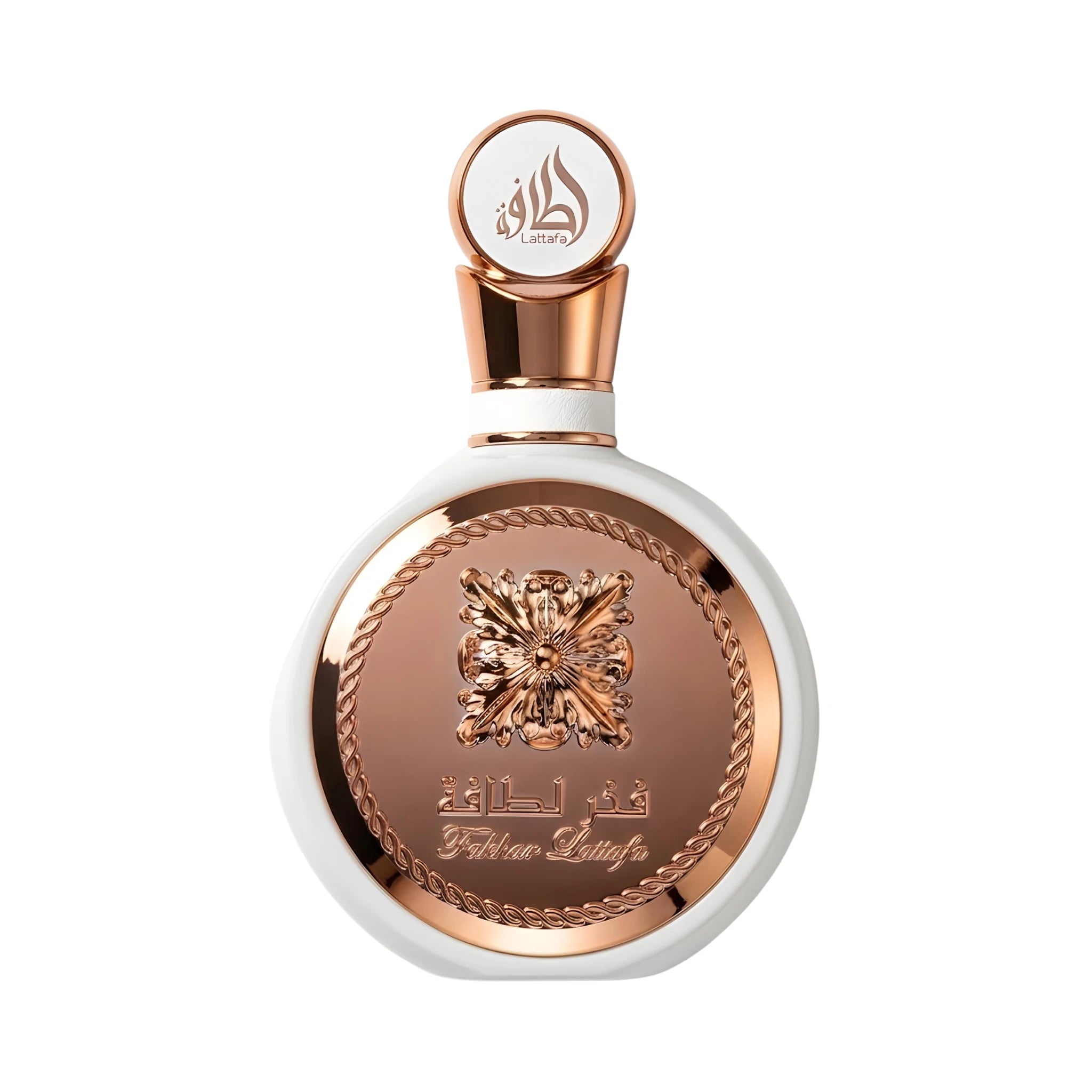 Frasco del Fakhar Rose Lattafa Eau de Parfum Para Mujer