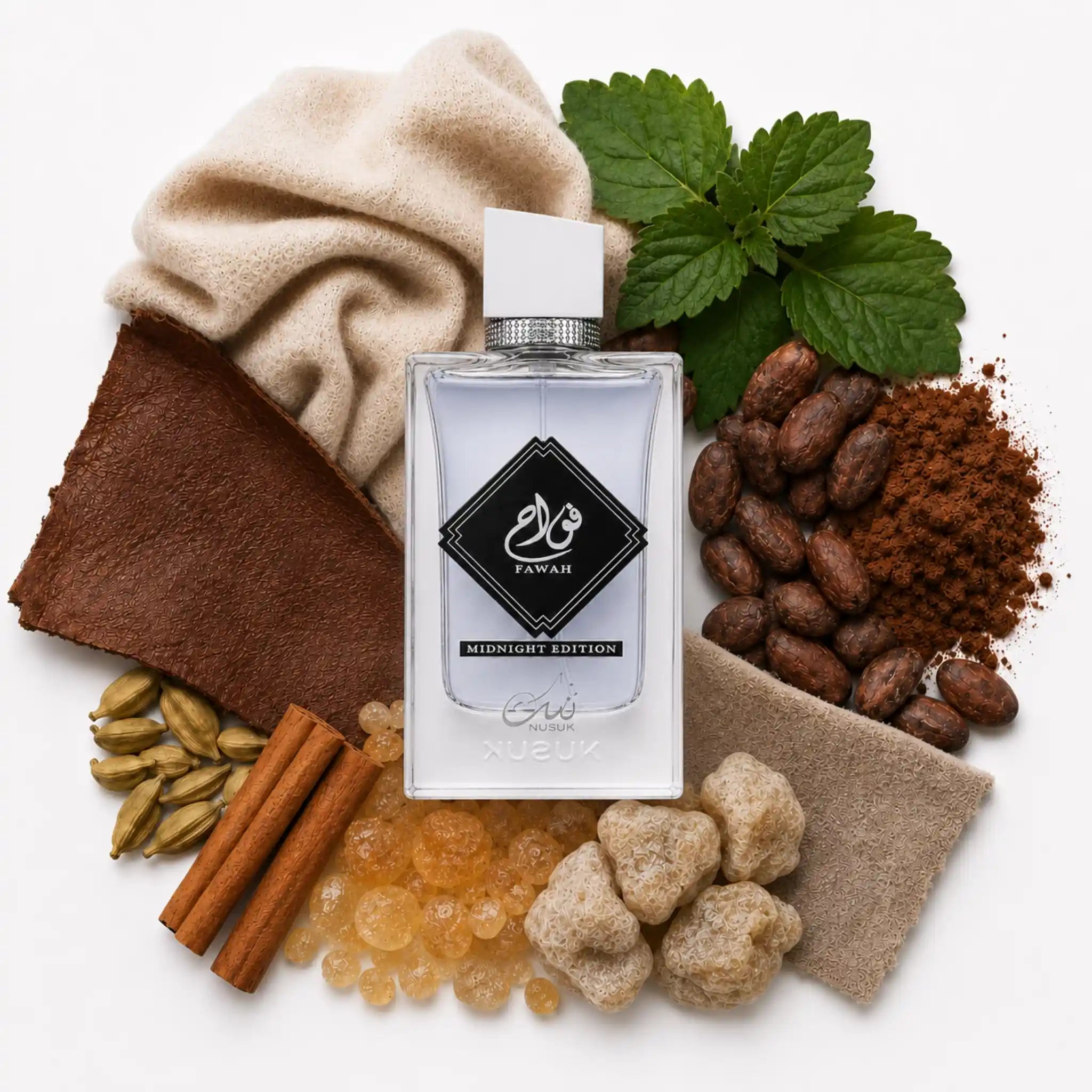 Ingredientes de Fawah Midnight Edition Nusuk Eau de Parfum