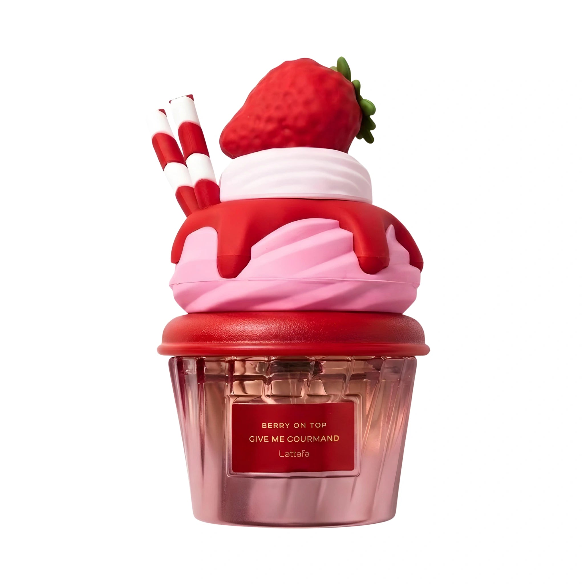 Frasco de Berry On Top Lattafa Eau de Parfum Para Mujer