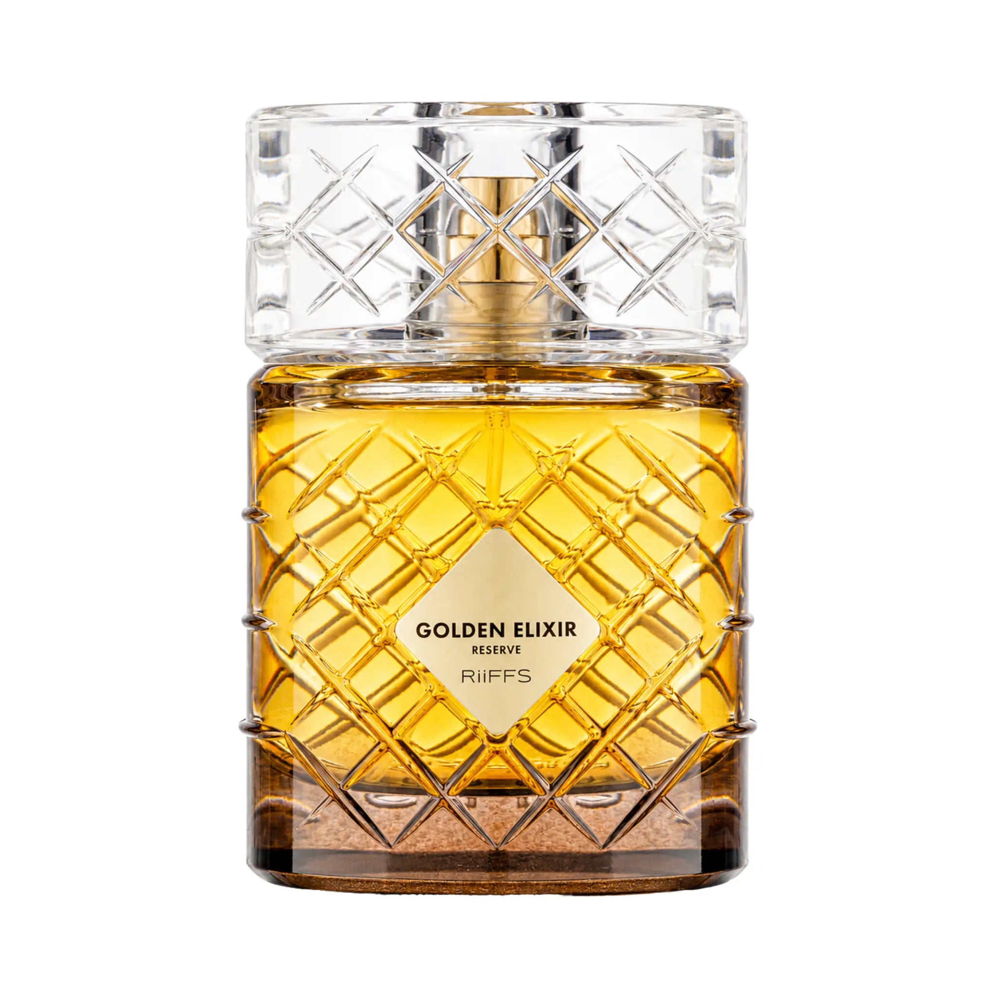 Botella de Golden Elixir Reserve Riiffs Extrait de Parfum