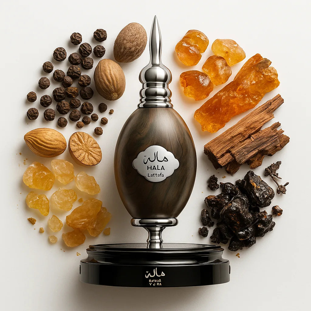 Hala_Lattafa_Eau_de_Parfum_Unisex_Fondo_Blanco_Pimienta_Nuez_Cedro_Ambar_Incienso_Ladano