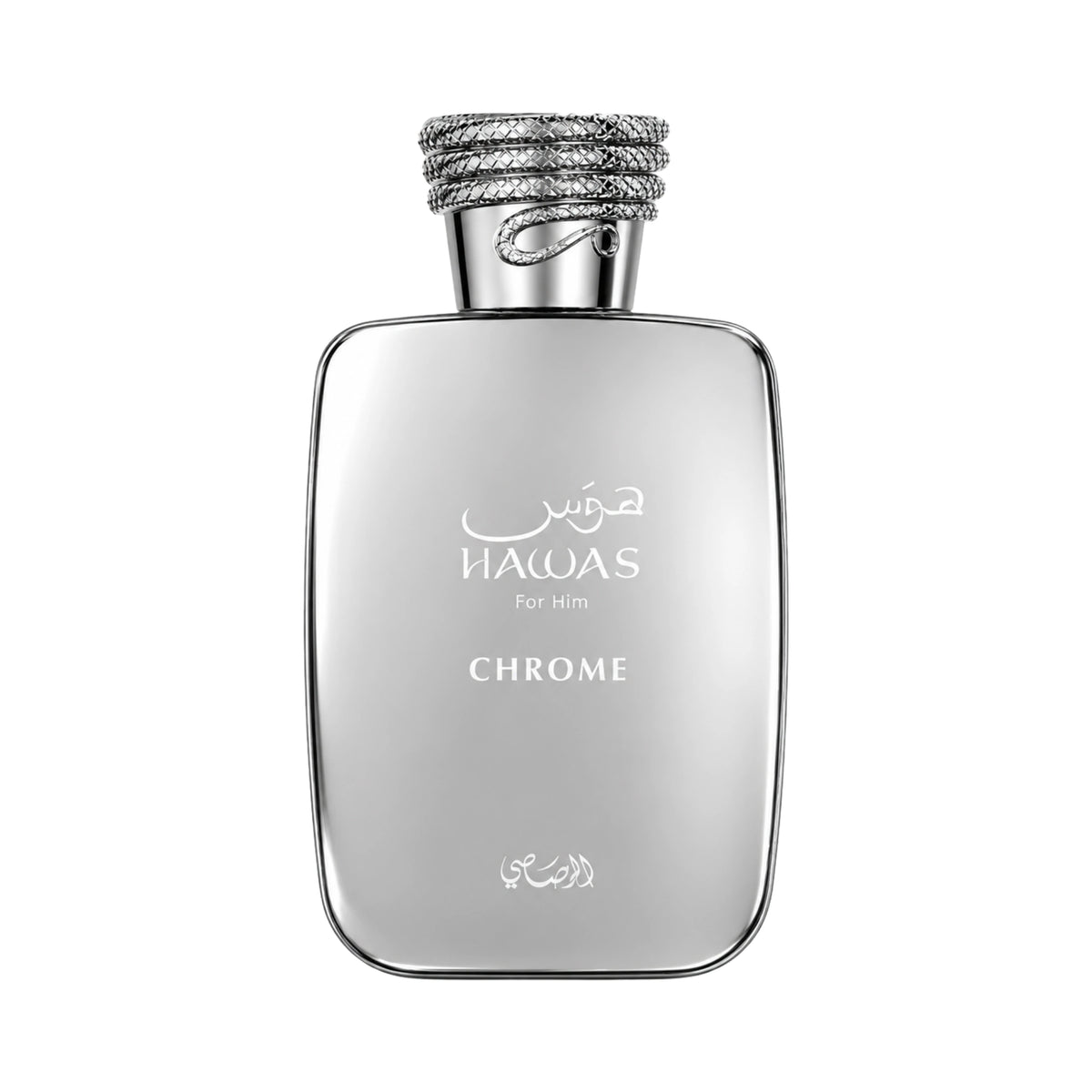 Botella de Hawas Chrome Rasasi Eau de Parfum