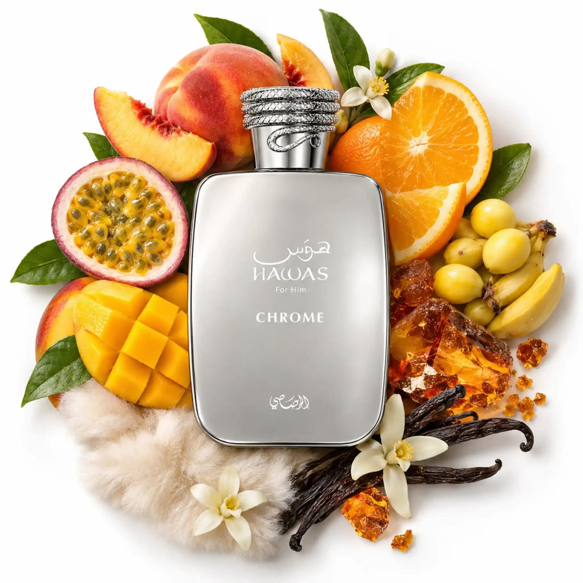 Ingredientes de Hawas Chrome Rasasi Eau de Parfum