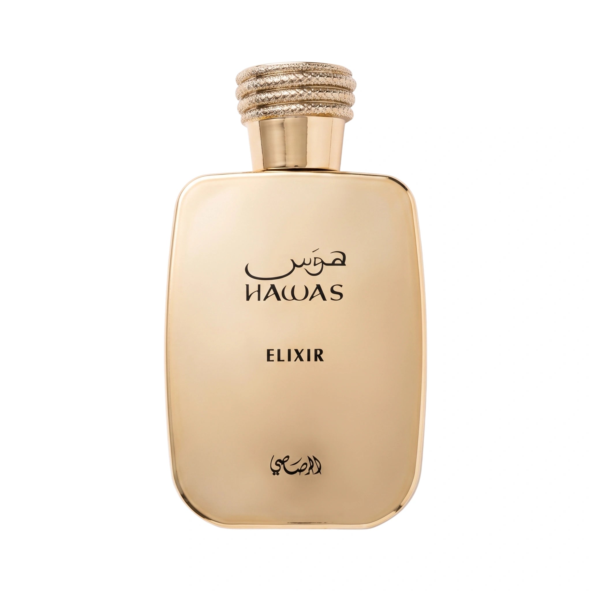 Frasco de Hawas Elixir Rasasi Eau de Parfum Para Hombre