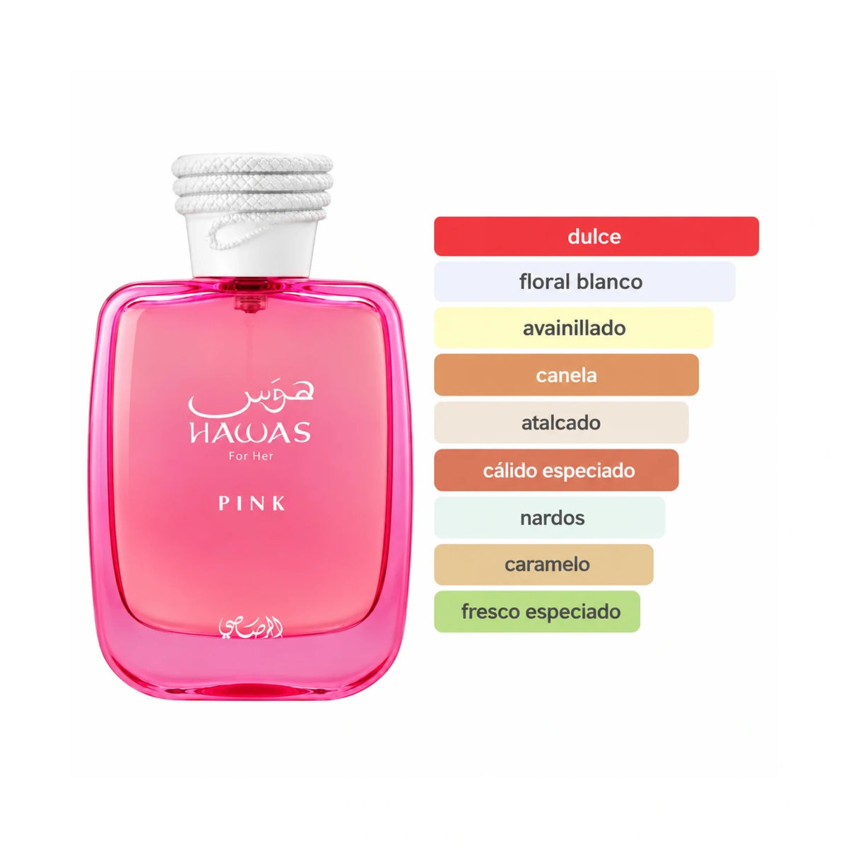Aroma de Hawas Pink Rasasi Eau de Parfum