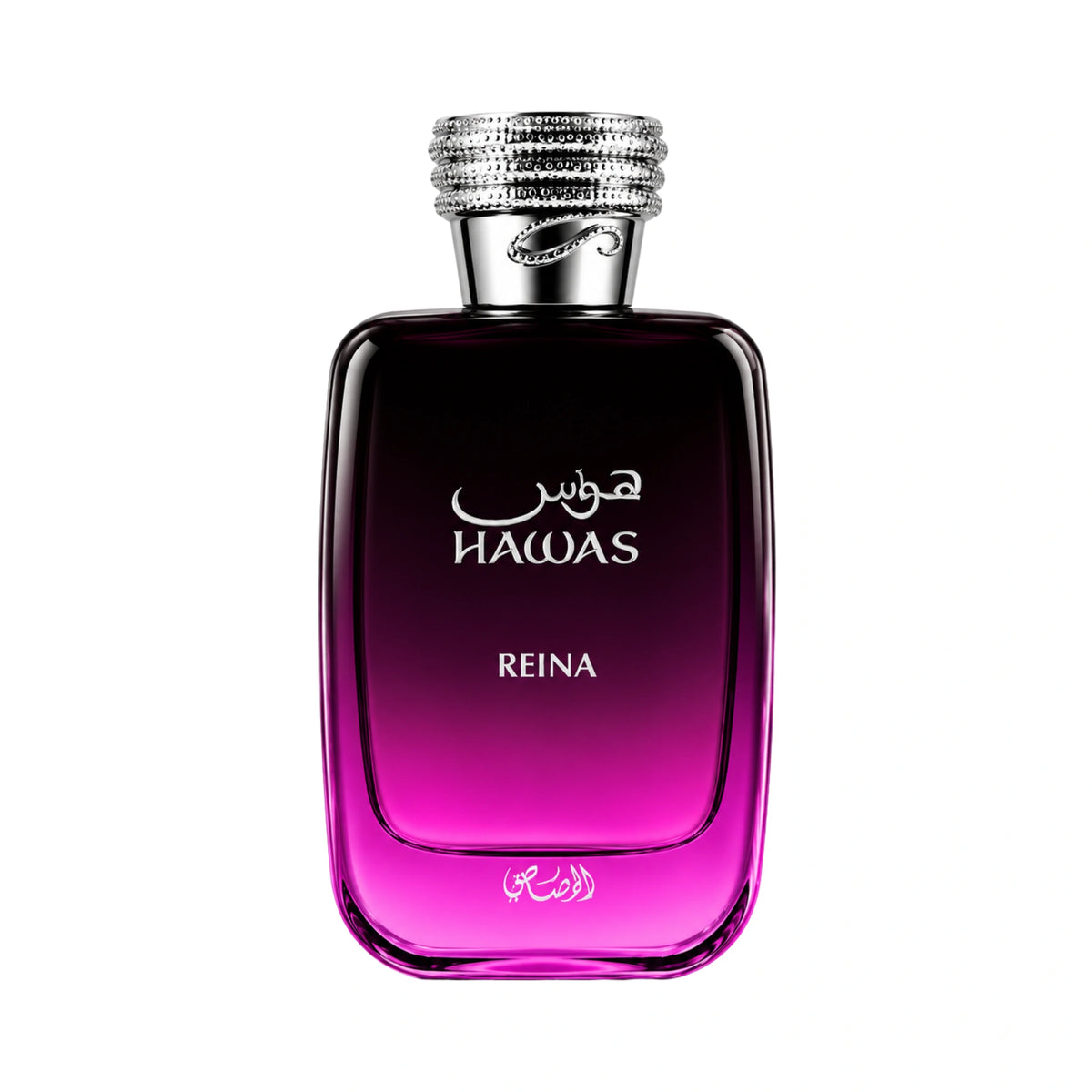 Botella de Hawas Reina Rasasi Eau de Parfum
