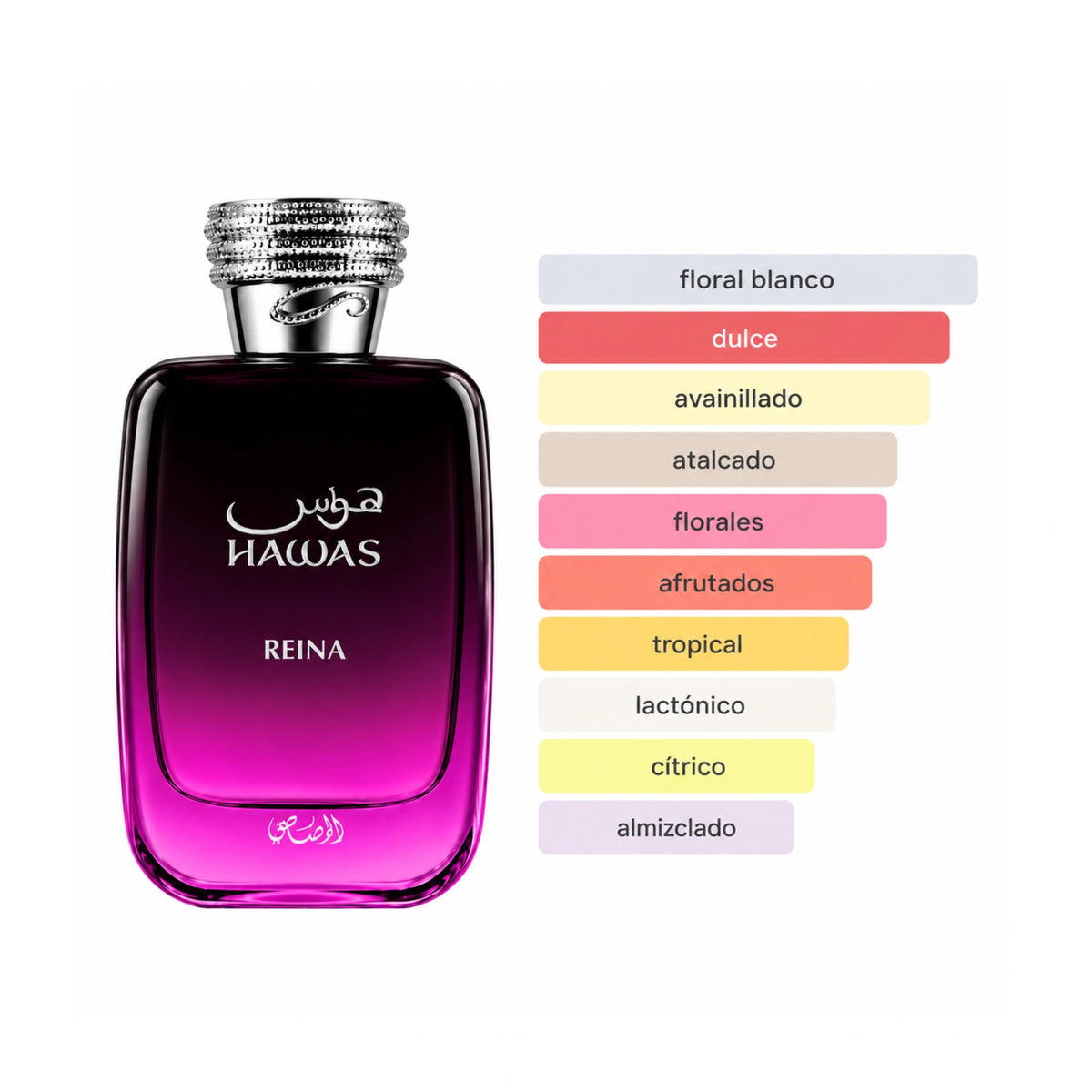 Aroma de Hawas Reina Rasasi Eau de Parfum
