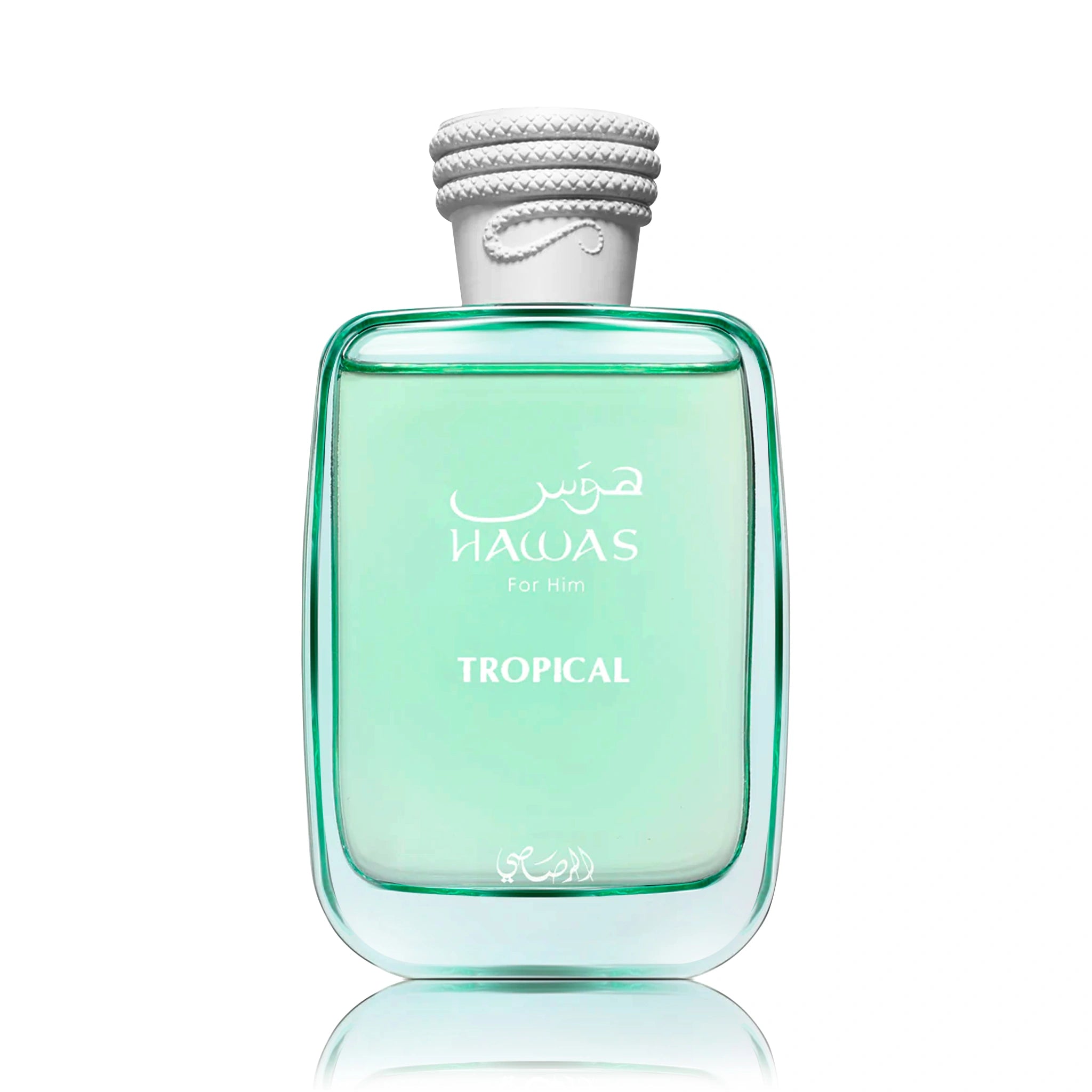 Frasco de Hawas Tropical Rasasi Eau de Parfum Para Hombre