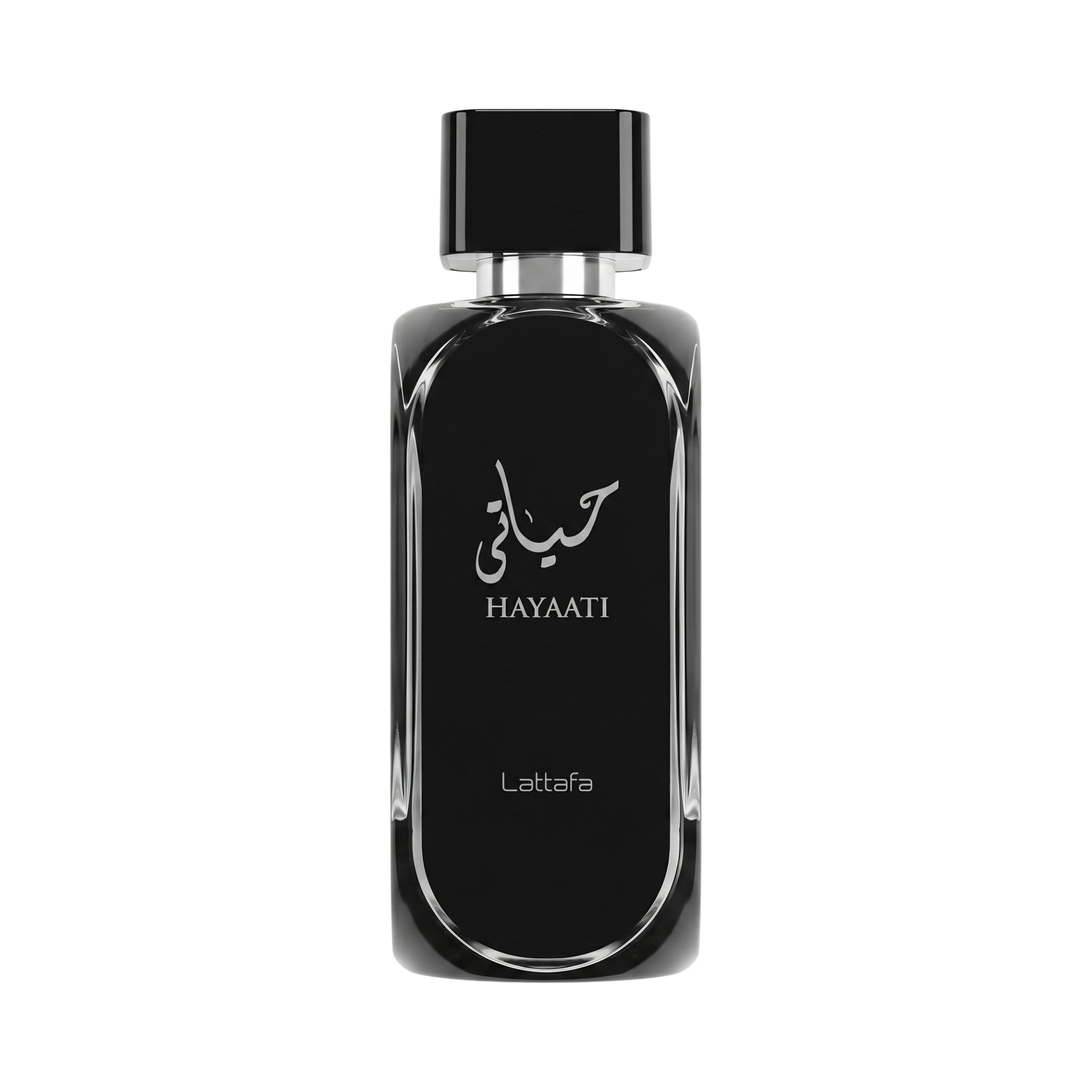 Foto frontal del Hayaati Lattafa Eau de Parfum Para Hombre con fondo blanco