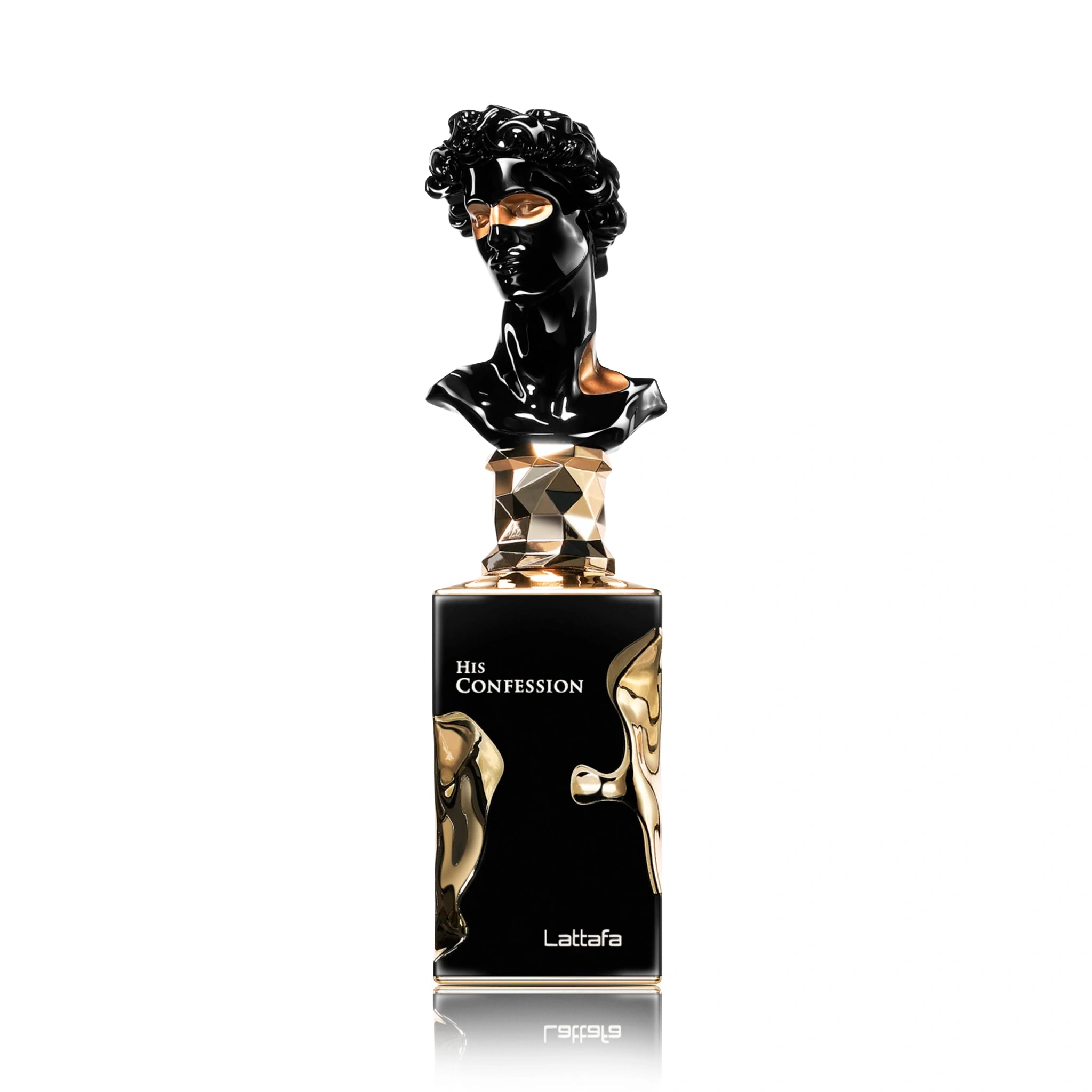 Frasco de His Confession Lattafa Eau de Parfum Para Hombre