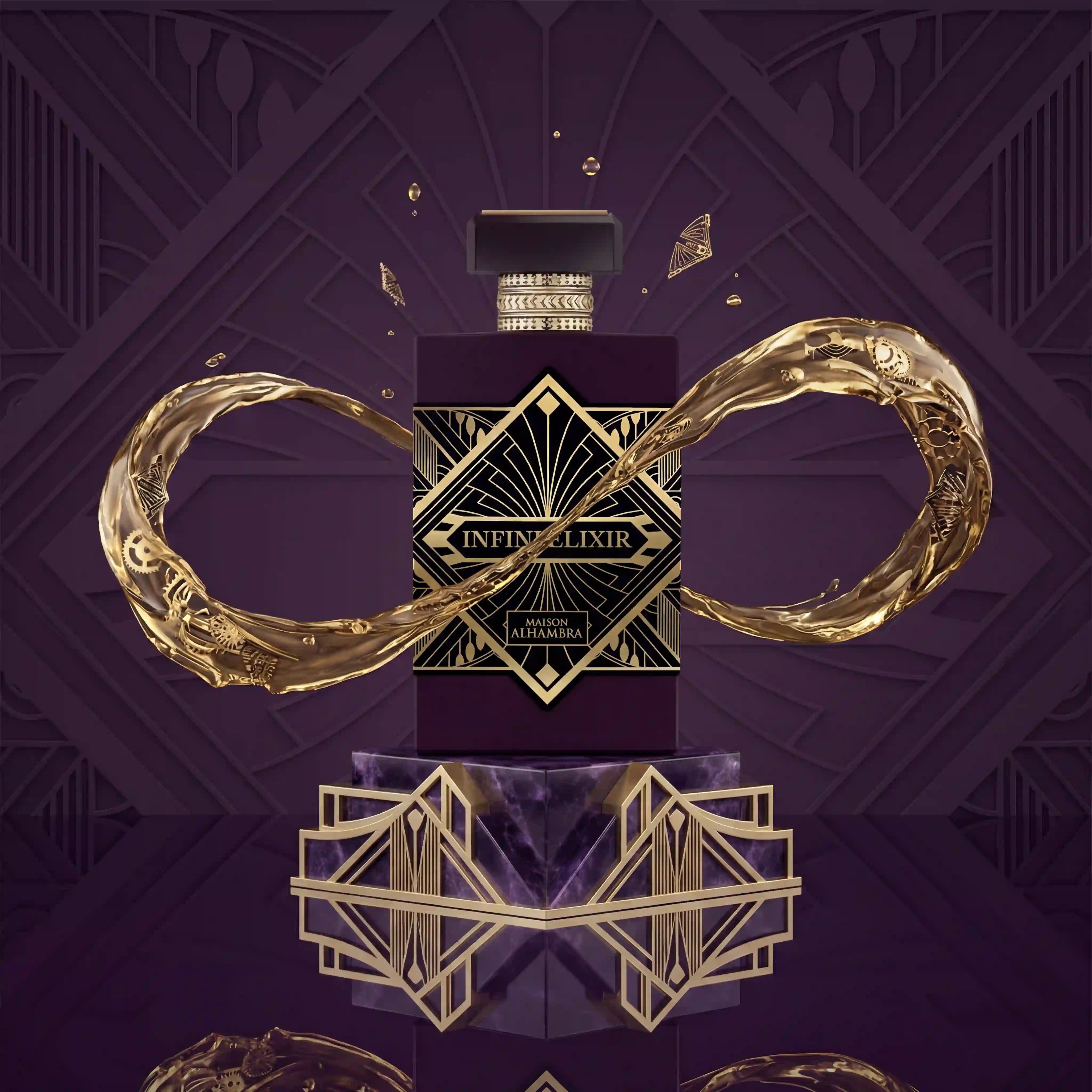 Infini_Elixir_Maison_Alhambra_Eau_de_Parfum_Para_Mujer_Fondo_Artistico
