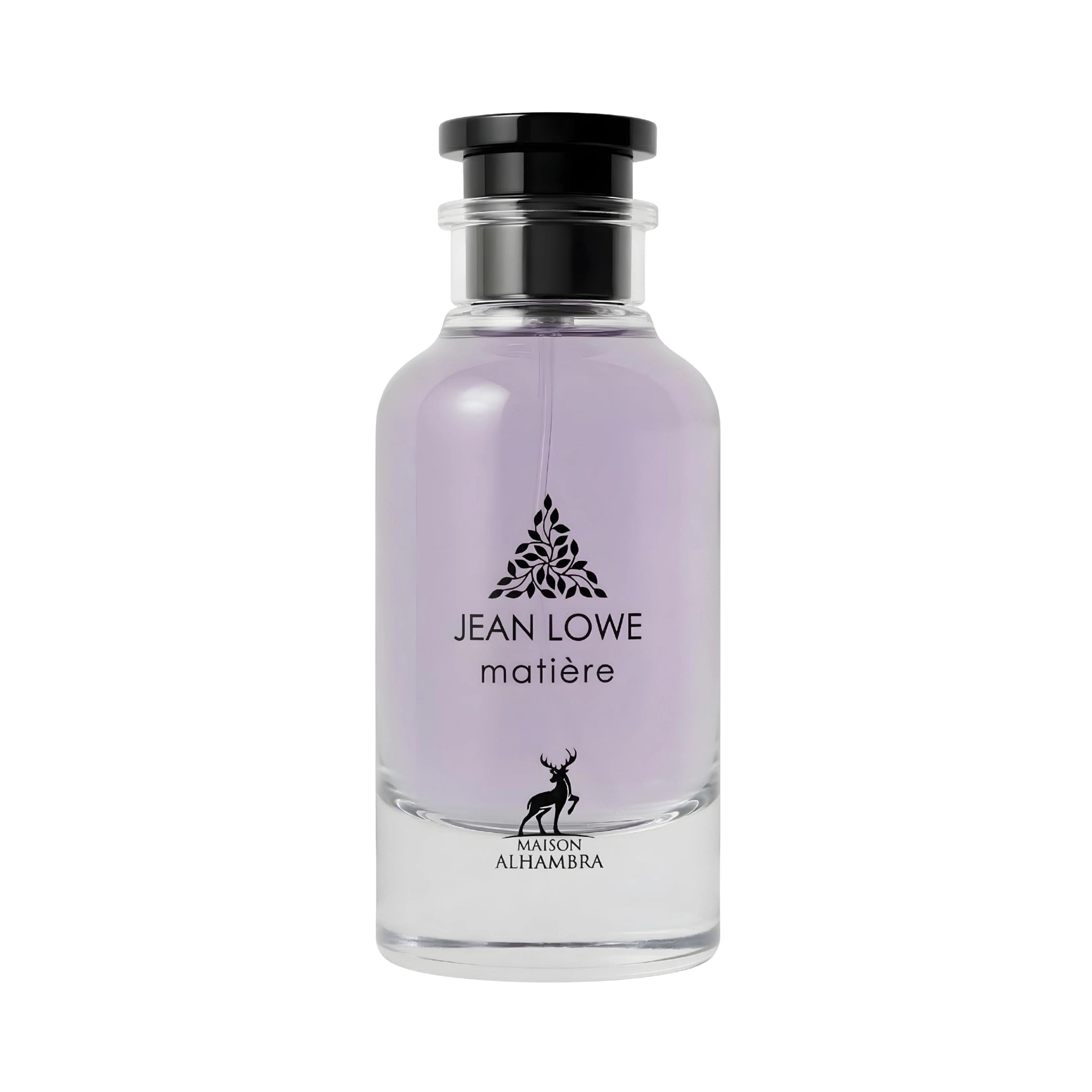 Foto frontal del Jean Lowe Matiere Maison Alhambra Eau de Parfum Unisex fondo blanco