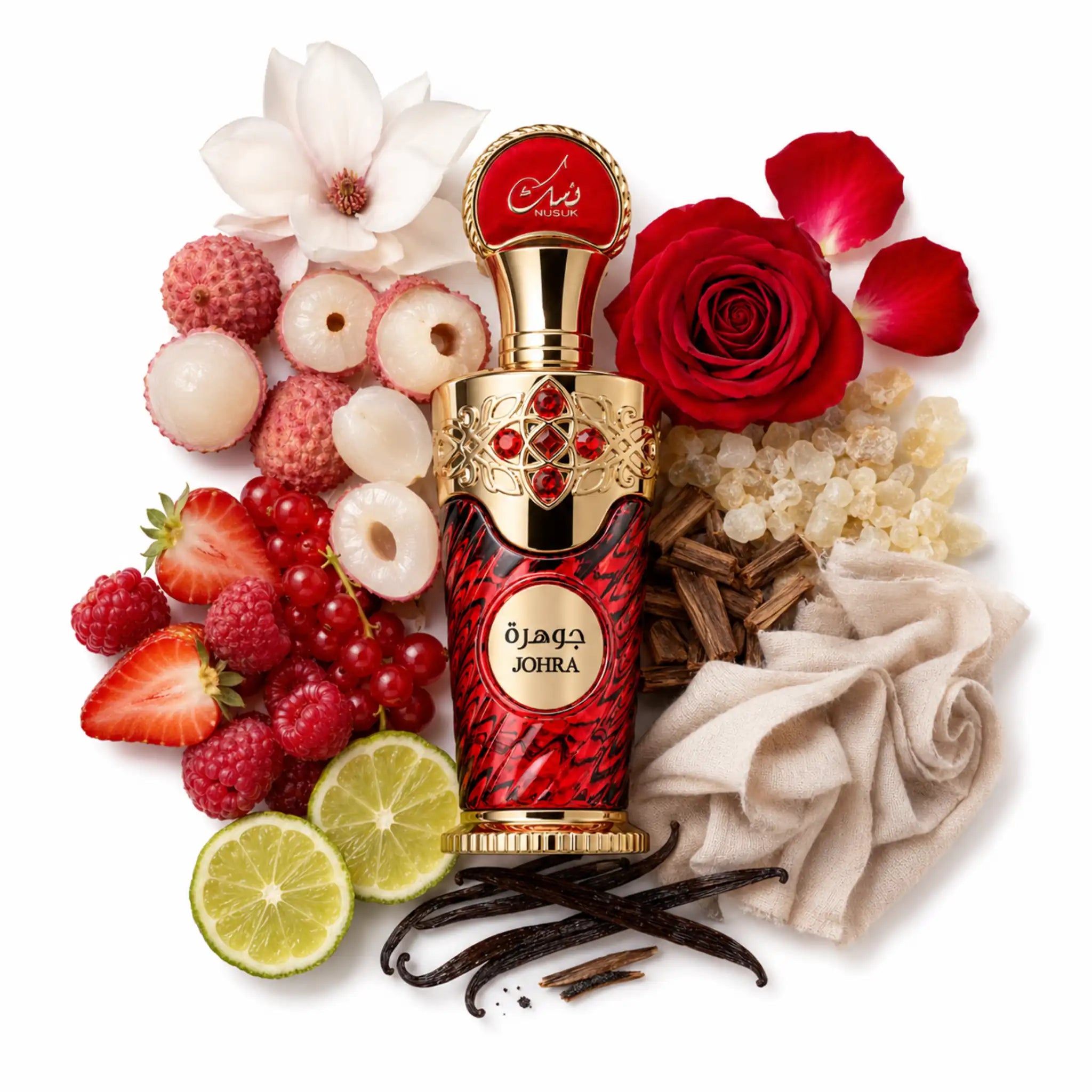 Johra_Nusuk_Extrait_de_Parfum_Ingredientes