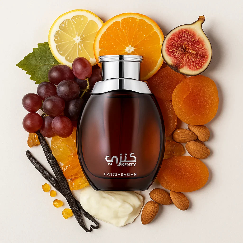 Kenzy_Swiss_Arabian_Eau_de_Parfum_Unisex_Fondo_Blanco_Higo_Granada